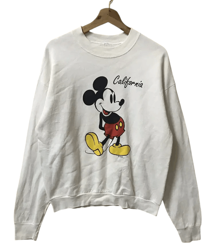 Disney Vintage Disney Mickey Mouse Sweatshirts (tag mising) Size US L / EU 52-54 / 3 - 1 Thumbnail