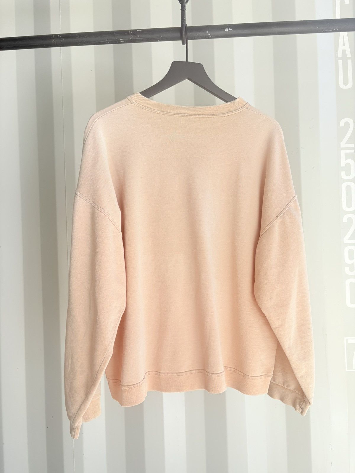 Vintage Vintage Blank Sweatshirt Distressed Faded Grunge Paper thin Size US XL / EU 56 / 4 - 4 Thumbnail