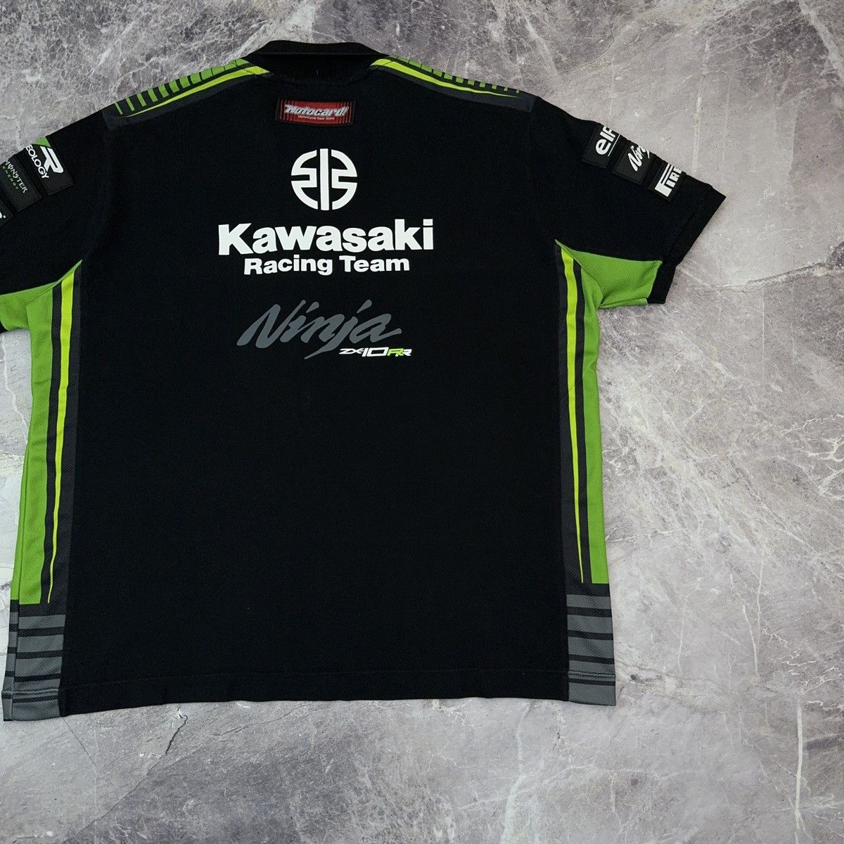 Other Kawasaki T shirt Motosport Racing Team Polo Shirt Mens 2XL Size US XXL / EU 58 / 5 - 14 Thumbnail