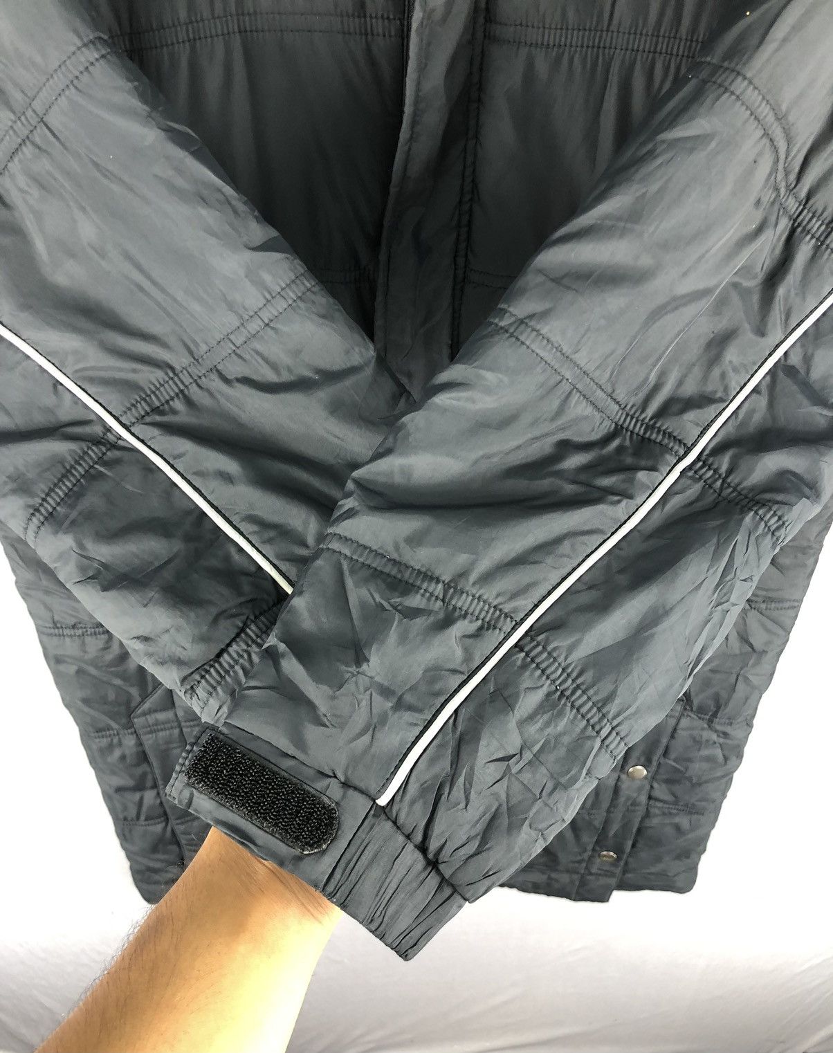 Nike × Vintage Vintage Y2K Nike Swoosh Logo Parka Puffer Jacket Size US S / EU 44-46 / 1 - 5 Thumbnail