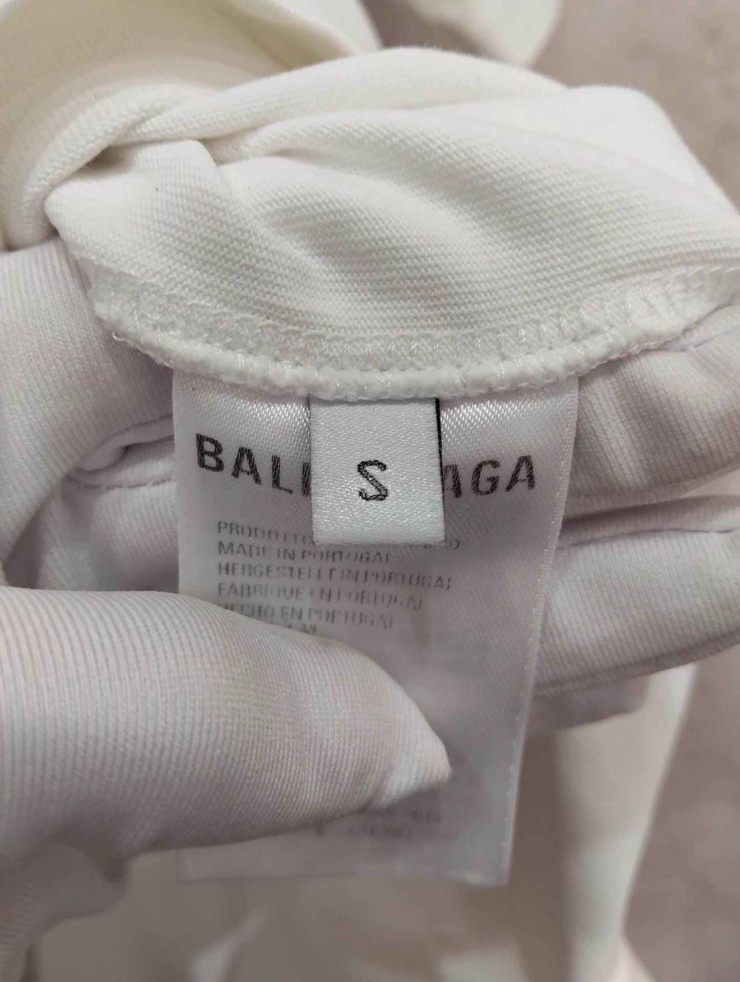 Balenciaga Balenciaga white SS T-shirt S Size S / US 4 / IT 40 - 6 Thumbnail