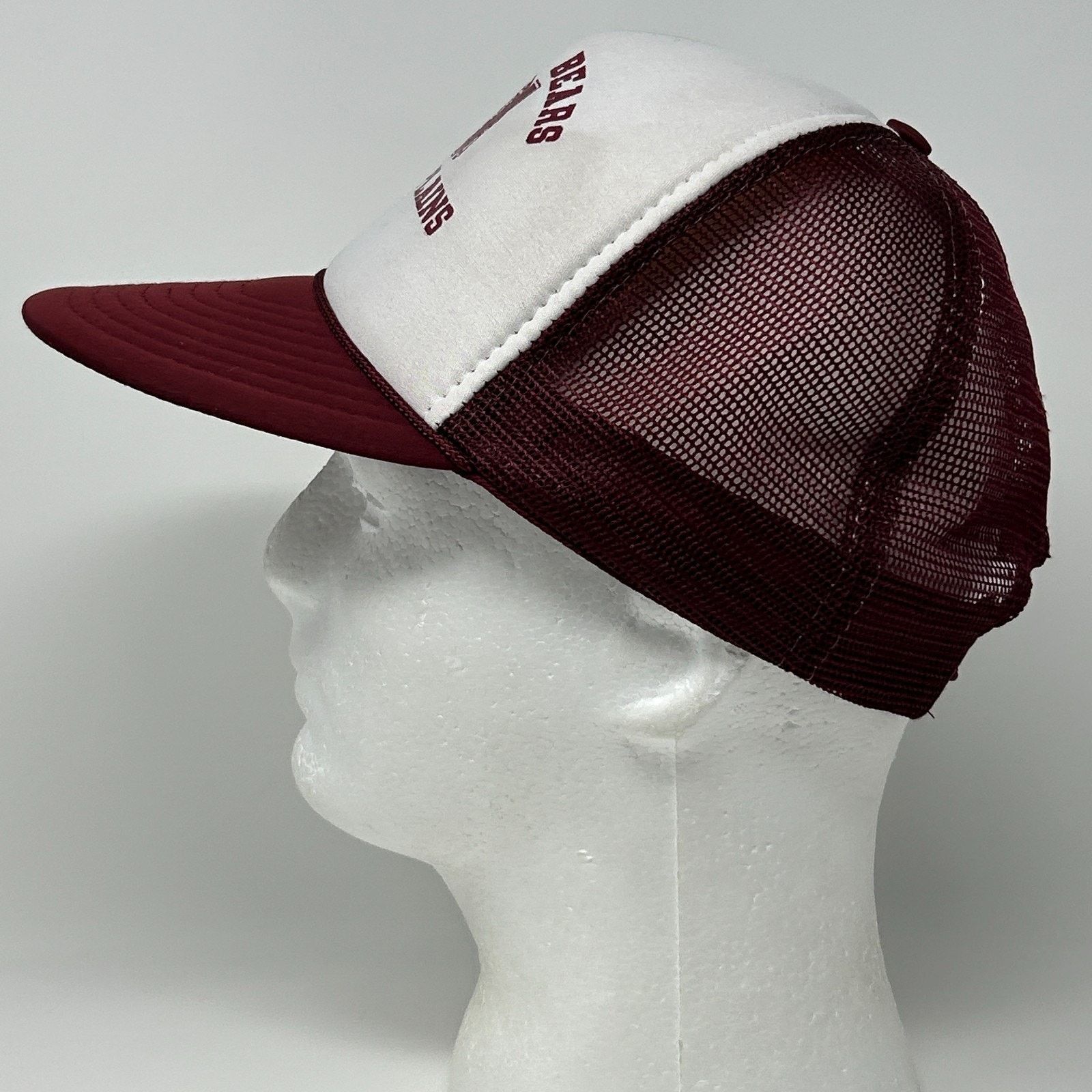 Vintage Vintage 80s SMS Bears Trucker Hat Baseball Cap Missouri Red Size ONE SIZE - 7 Thumbnail