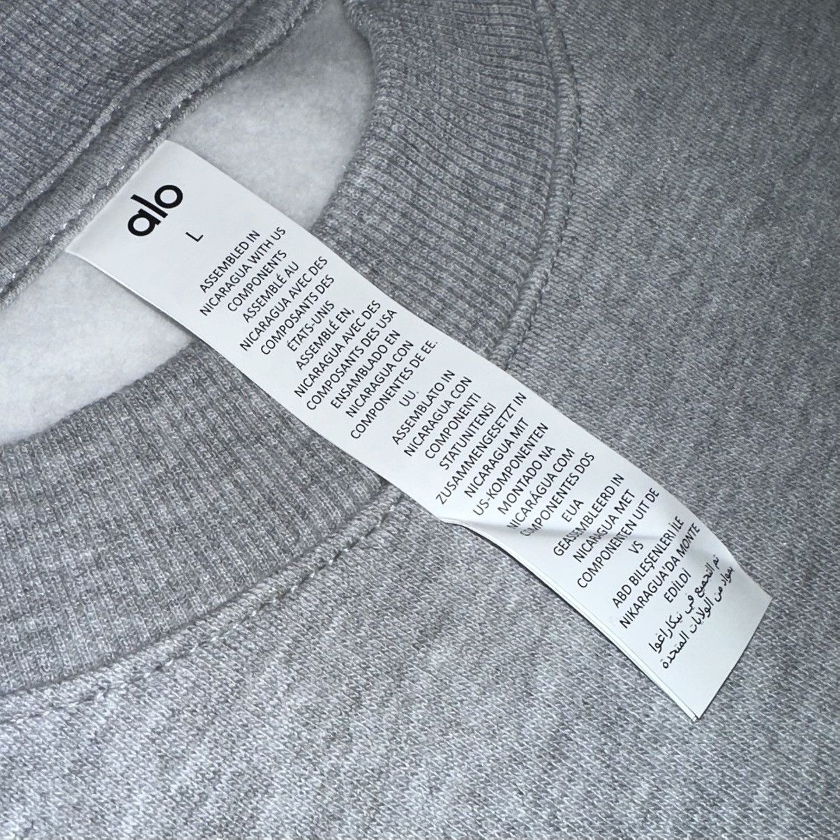 Alo Alo Yoga Accolade Crewneck & Sweatpants Set Grey/Black Large Size US L / EU 52-54 / 3 - 8 Thumbnail