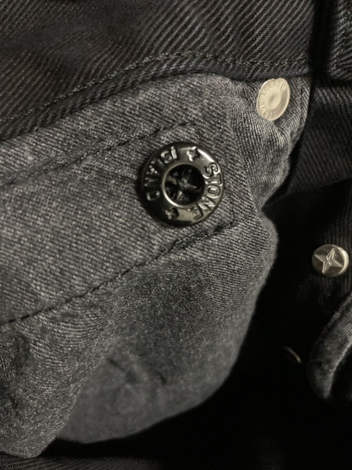 Massimo Osti Archive Stone Island Blue Black Casual Jeans Size US 32 / EU 48 - 20 Thumbnail