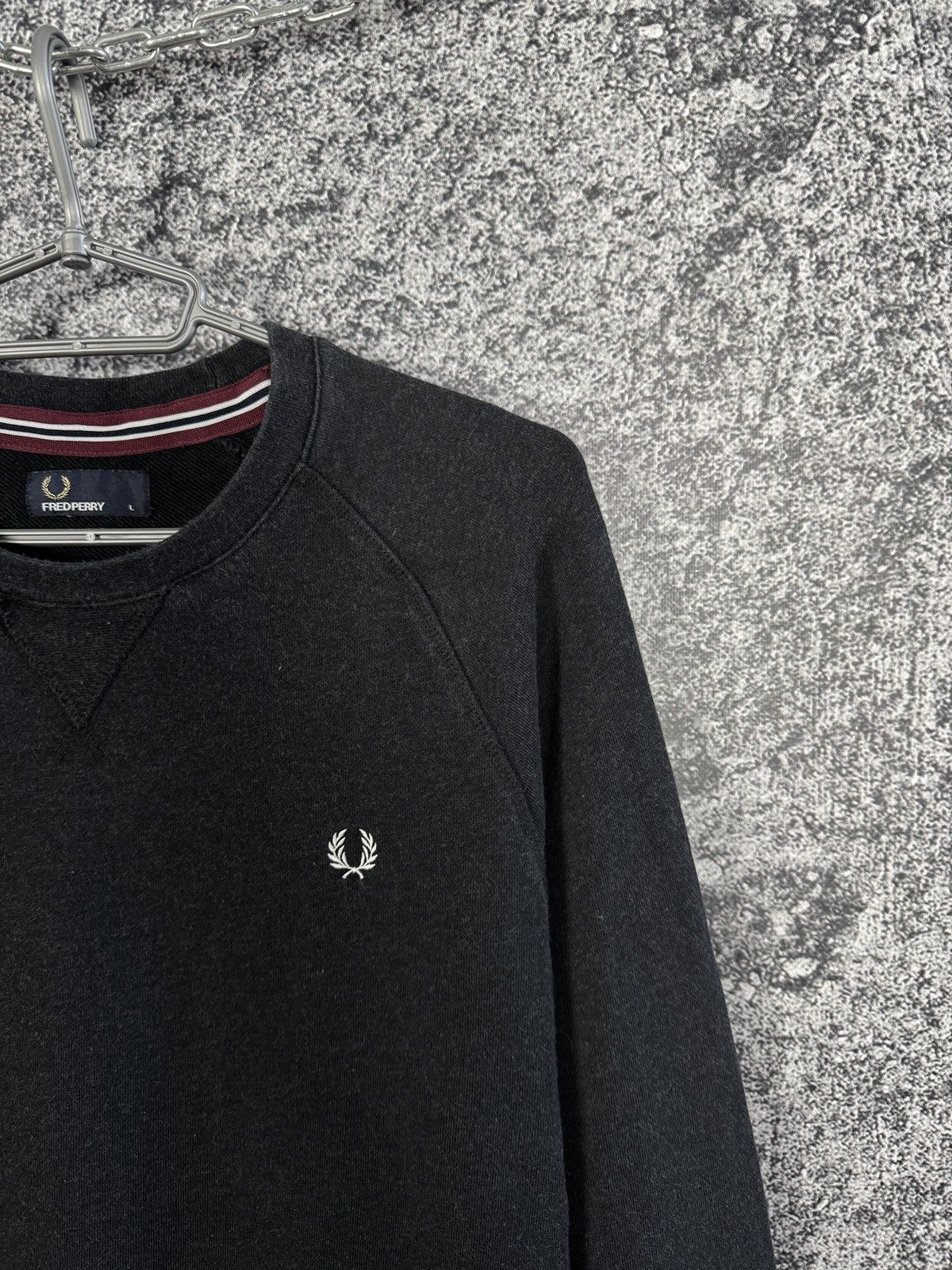 Fred Perry Fred Perry Crew Sweatshirt Cotton Pullover Streetwear Size L Size US L / EU 52-54 / 3 - 2 Thumbnail