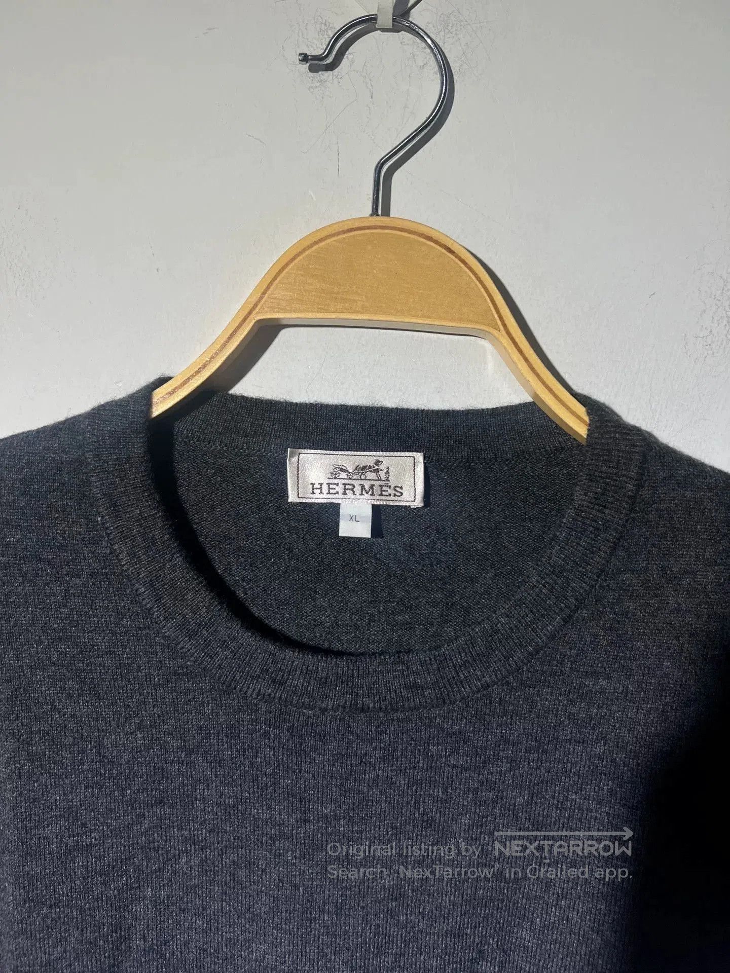 Hermes Hermes Men’s Sweater with Unique Design. Size US XL / EU 56 / 4 - 4 Thumbnail