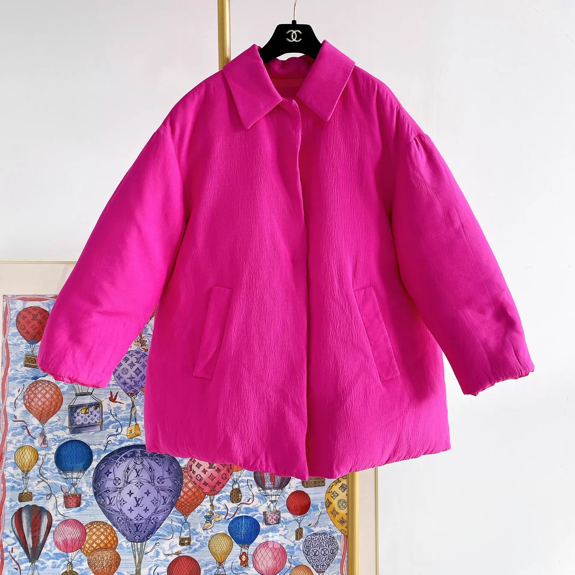 Valentino Valentino Pink Down Jacket 42 Size M / US 6-8 / IT 42-44 - 2 Thumbnail