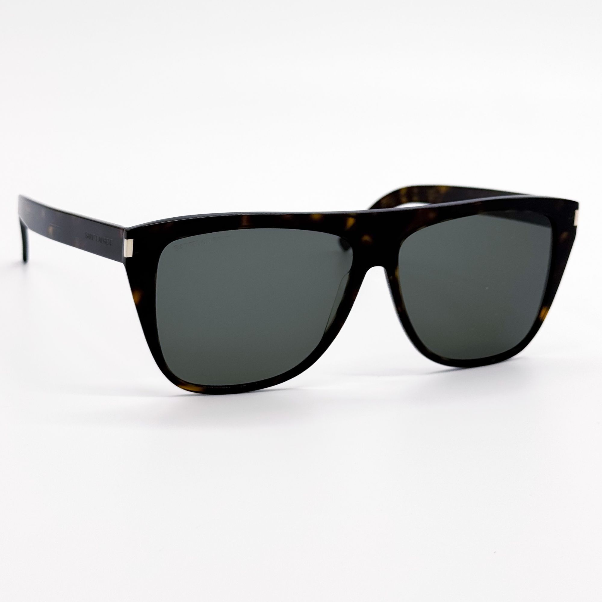Saint Laurent Paris NEW SAINT LAURENT SUNGLASSES SL1 SLIM 002 UNISEX HAVANA SQUA Size ONE SIZE - 3 Thumbnail