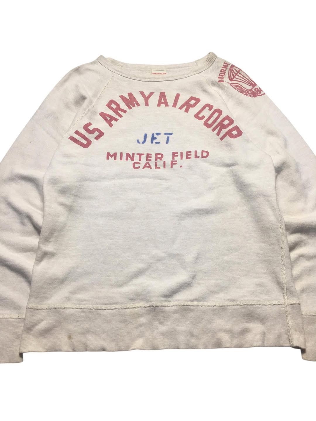 Vintage Vintage Dungaree Us Army Air Corp Sweatshirt Size M / US 6-8 / IT 42-44 - 3 Thumbnail