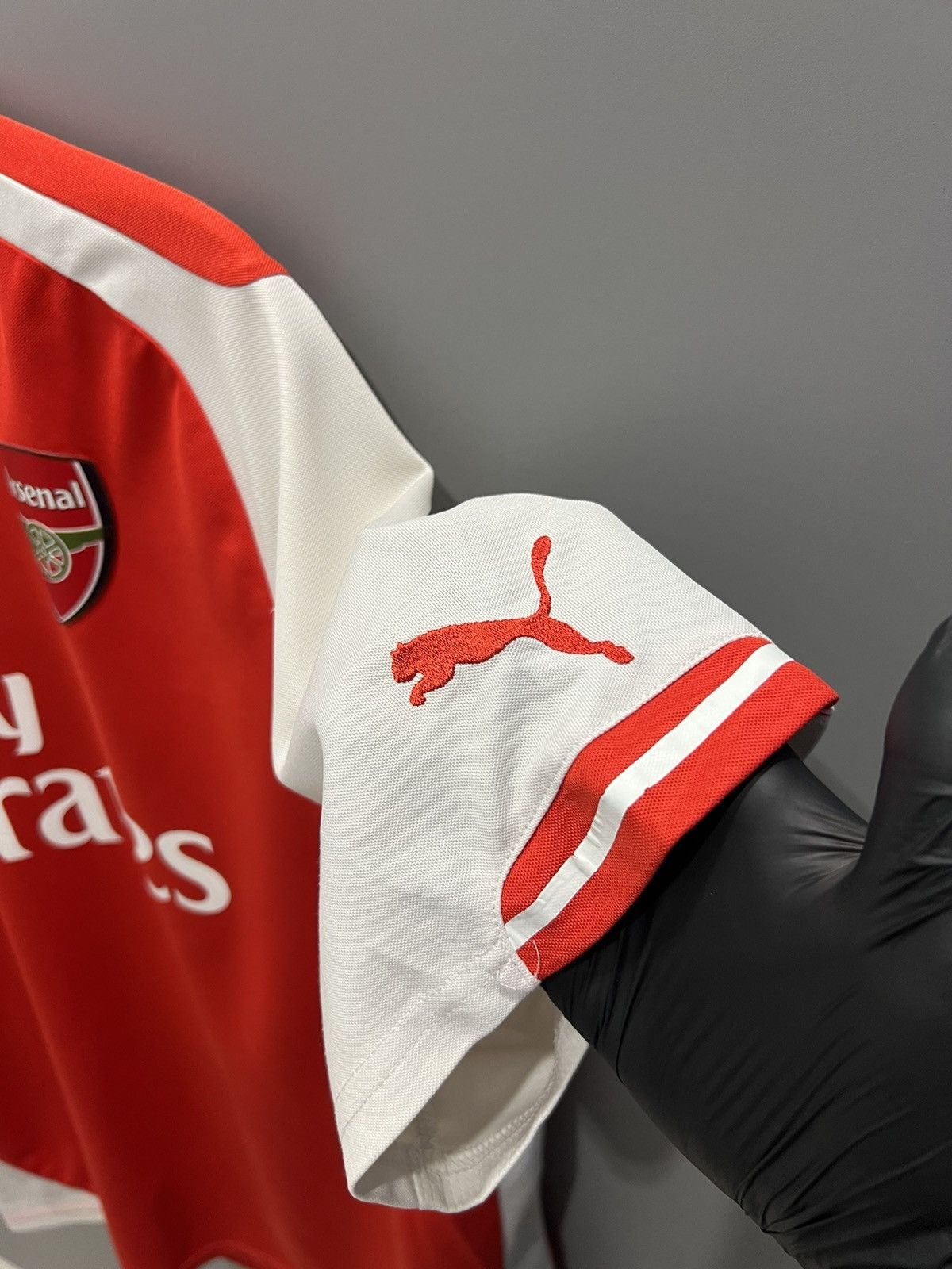 Puma Puma Arsenal Football Shirt Mens 14-15 Home Jersey Size US XL / EU 56 / 4 - 12 Thumbnail