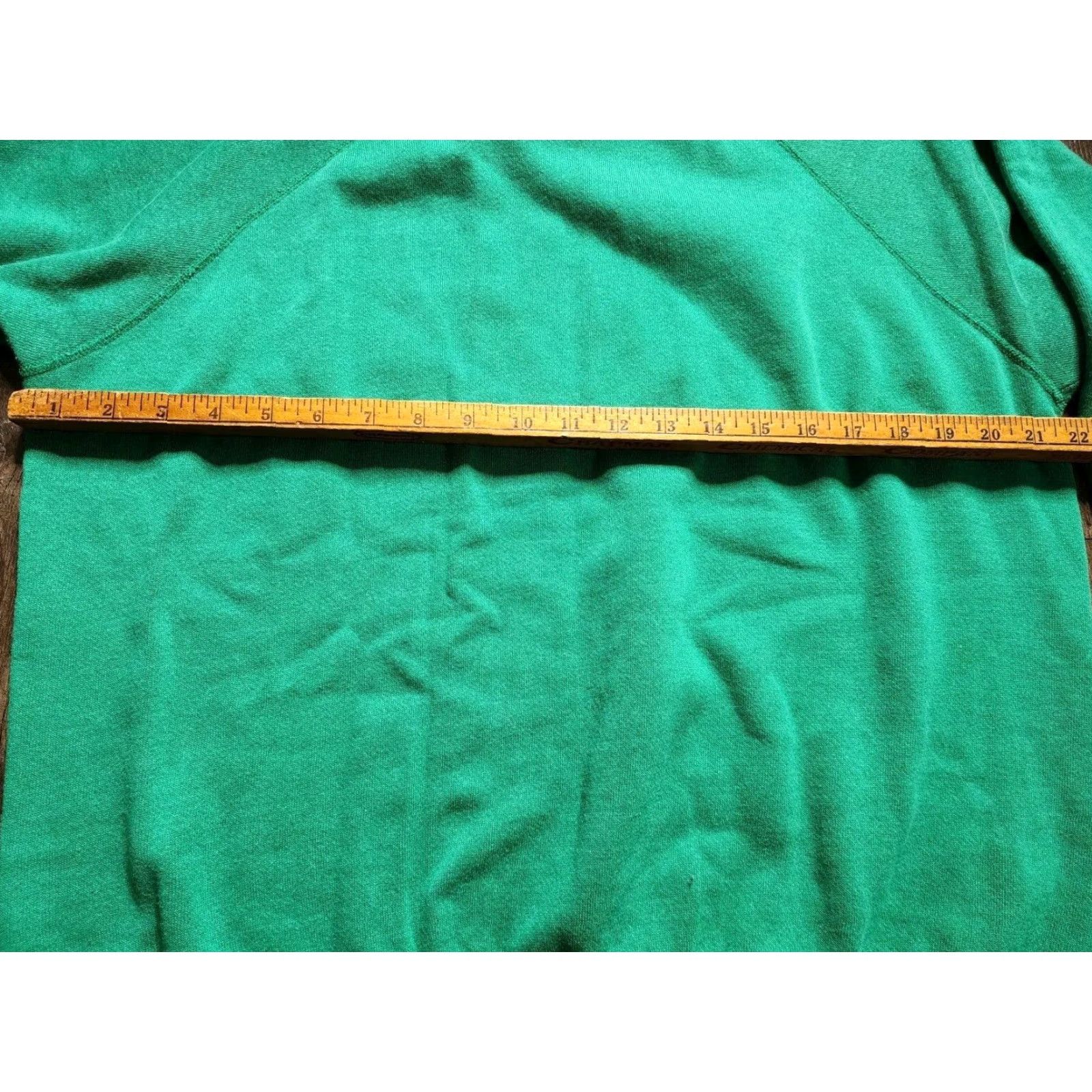 Vintage Vintage 90s Pannill Crewneck Sweatshirt XL Green Unisex Cotton Blend Casual Fall Winter Size XL / US 12-14 / IT 48-50 - 2 Thumbnail