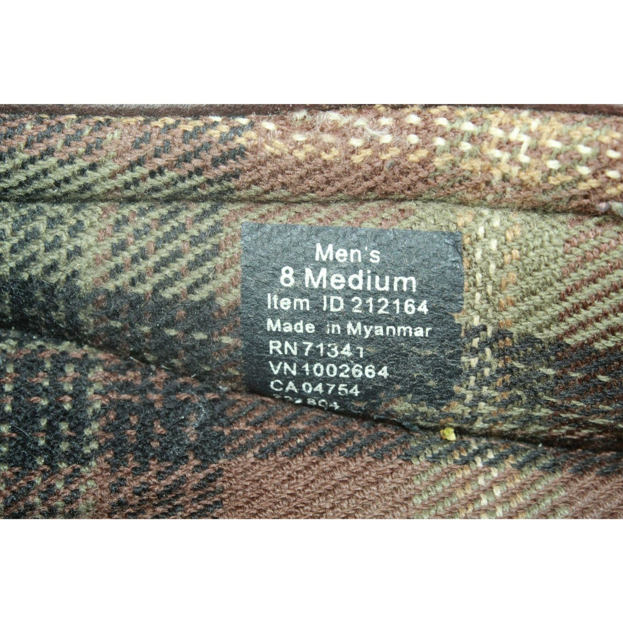 L.L. Bean LL Bean Flannel Lined Handsewn Leather Slippers Men’s Size US 8 / EU 41 - 8 Thumbnail