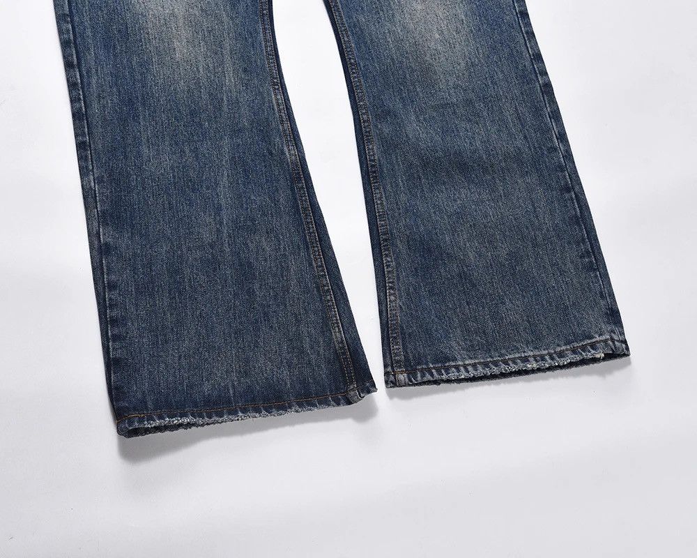 Japanese Brand × Jean Y2K Street Washed Blue Straight Baggy Jeans Size US 29 - 7 Thumbnail