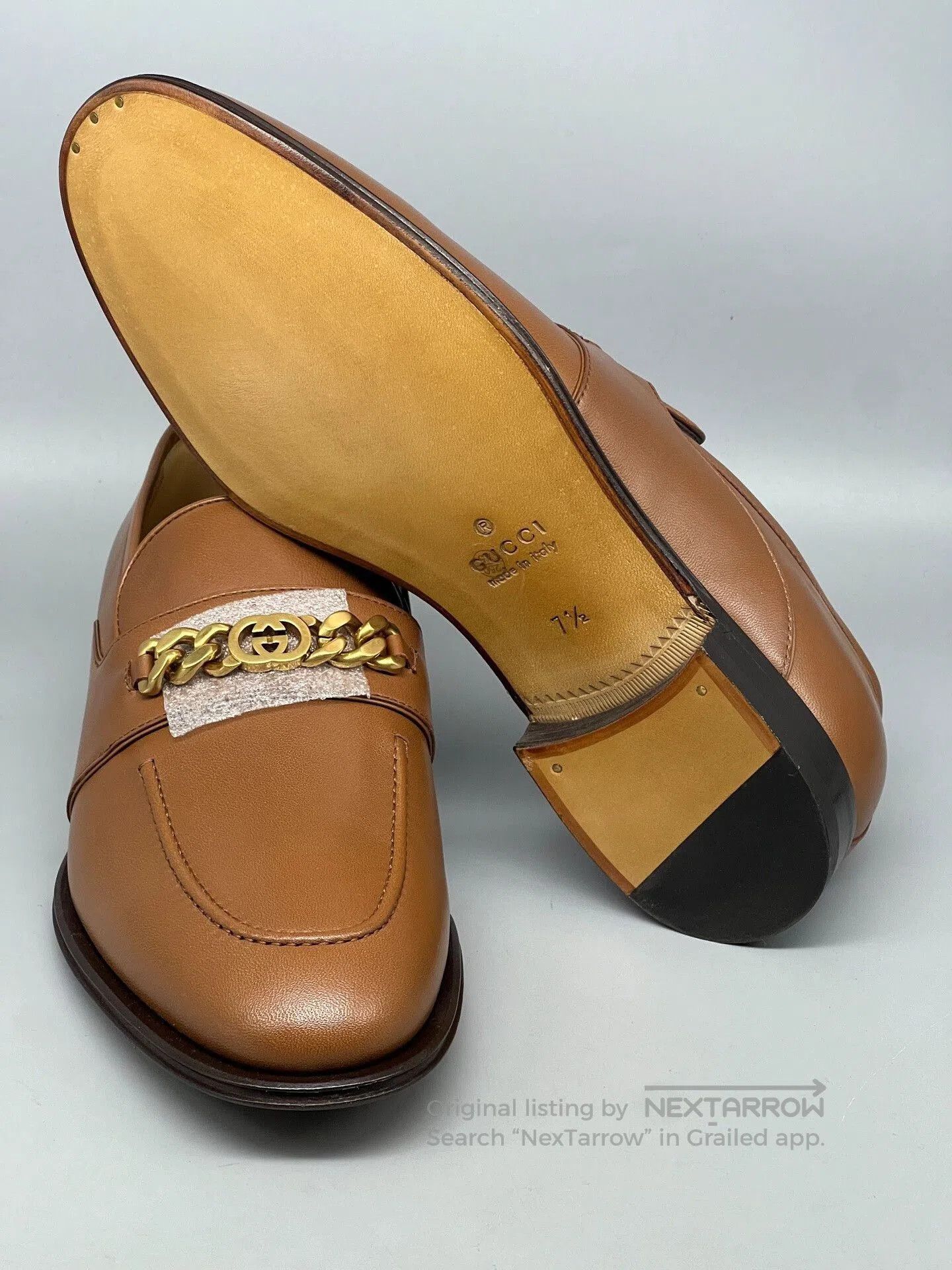 Other gucci brown leather double g loafers for men. Size US 7 / EU 40 - 6 Thumbnail