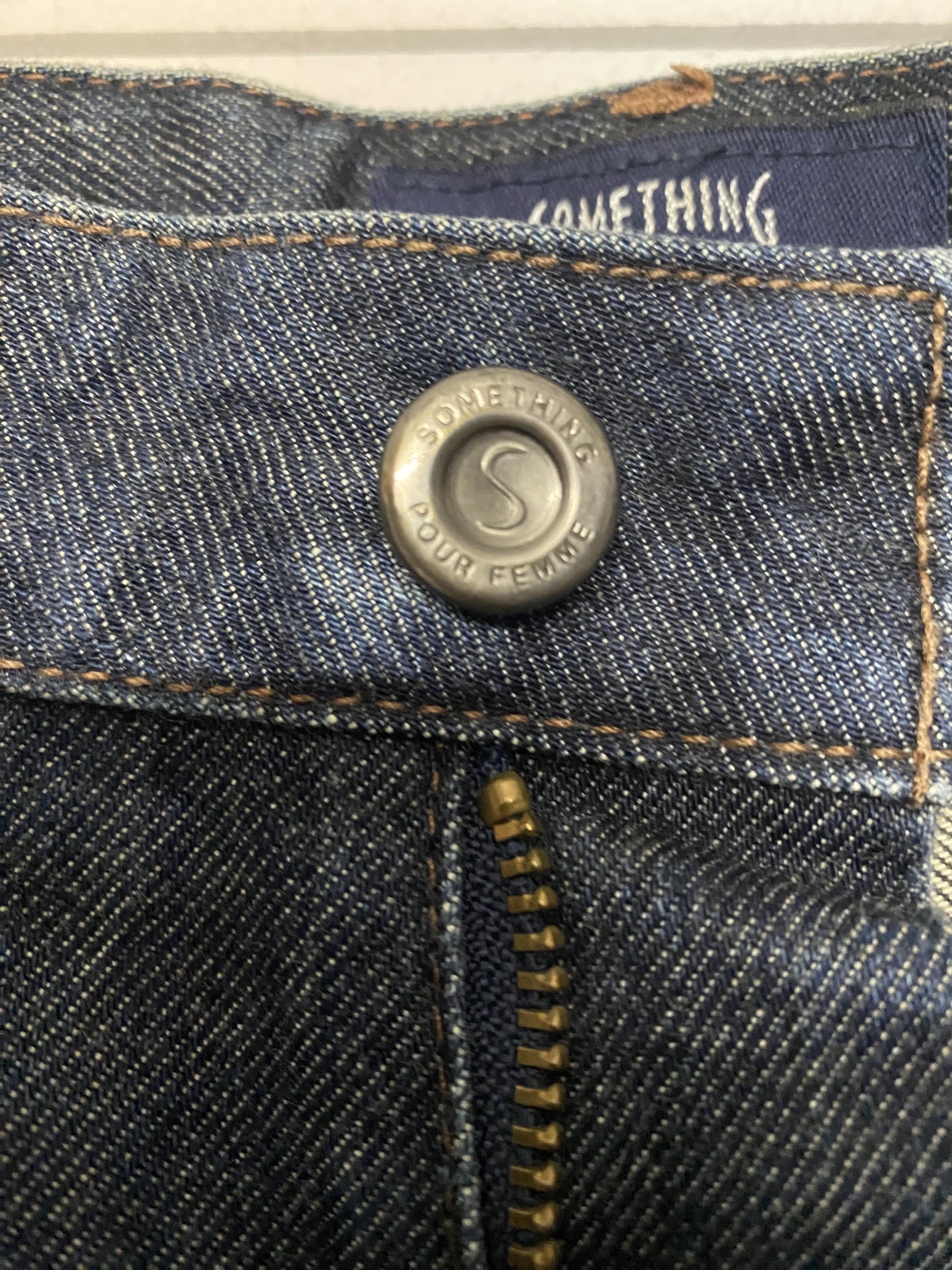 Edwin Vtg Edwin 'Something' Sophia Pour Femme High Waisted Jeans Size 32" / US 10 / IT 46 - 8 Thumbnail