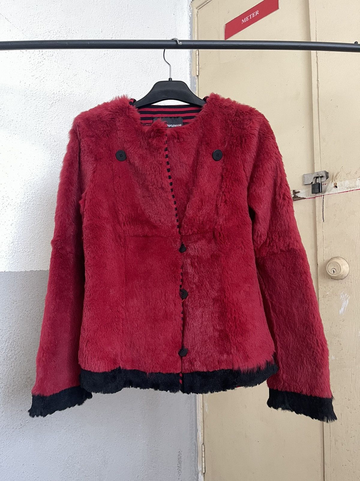 Emporio Armani Emporio Armani Vera Pelliccia Fur Jacket Size XS / US 0-2 / IT 36-38 - 1 Thumbnail