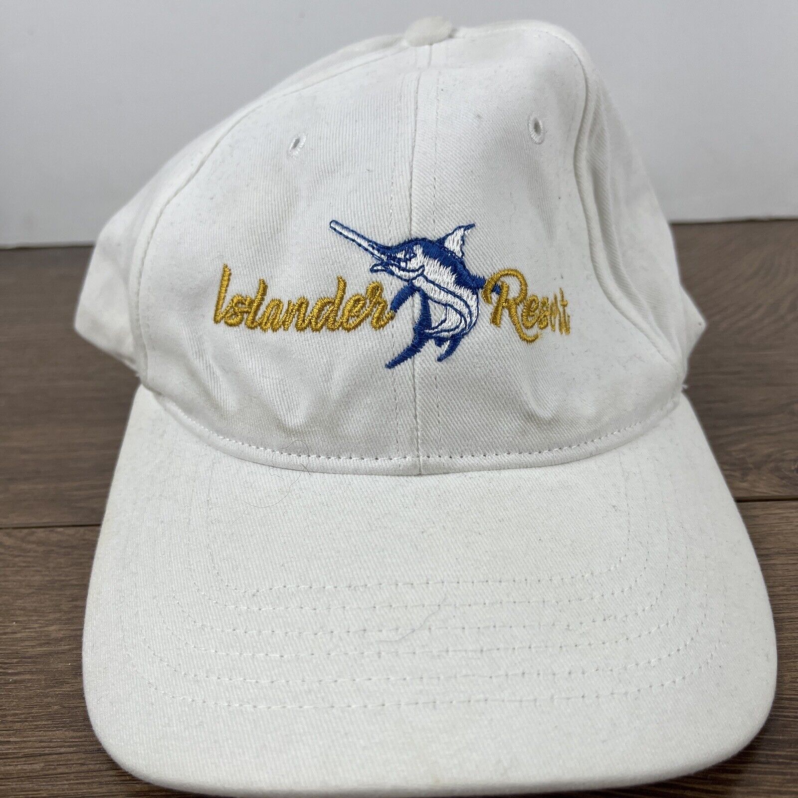 Other Islanders Resort Hat Marlin White Hat Adjustable White Adult Size ONE SIZE - 3 Thumbnail