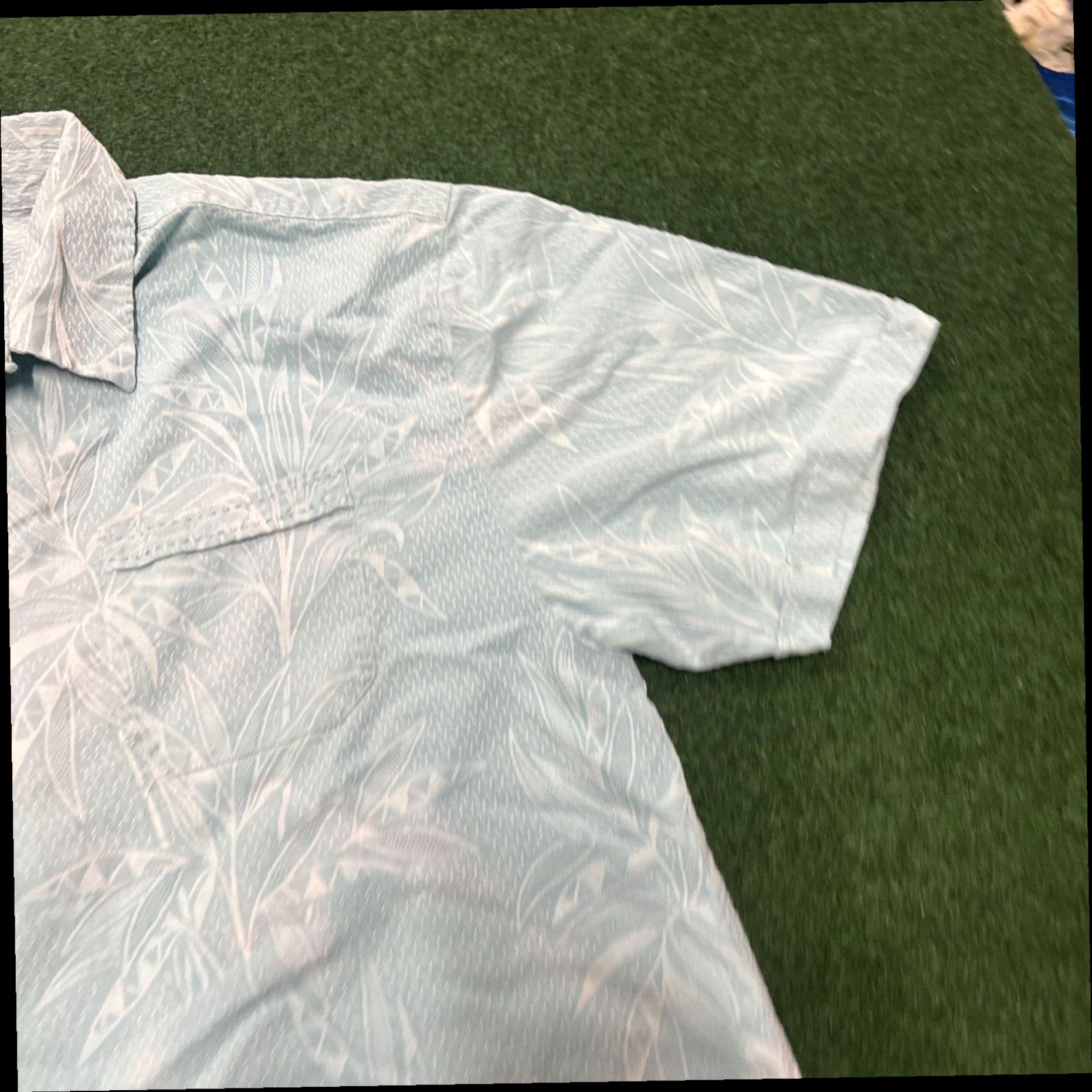 Vintage MEN'S JAMAICA JAXX SHORT SLEEVE/ BUTTON DOWN BLUE HAWAIIAN SHIRT.SZ XXL Size US XXL / EU 58 / 5 - 4 Thumbnail