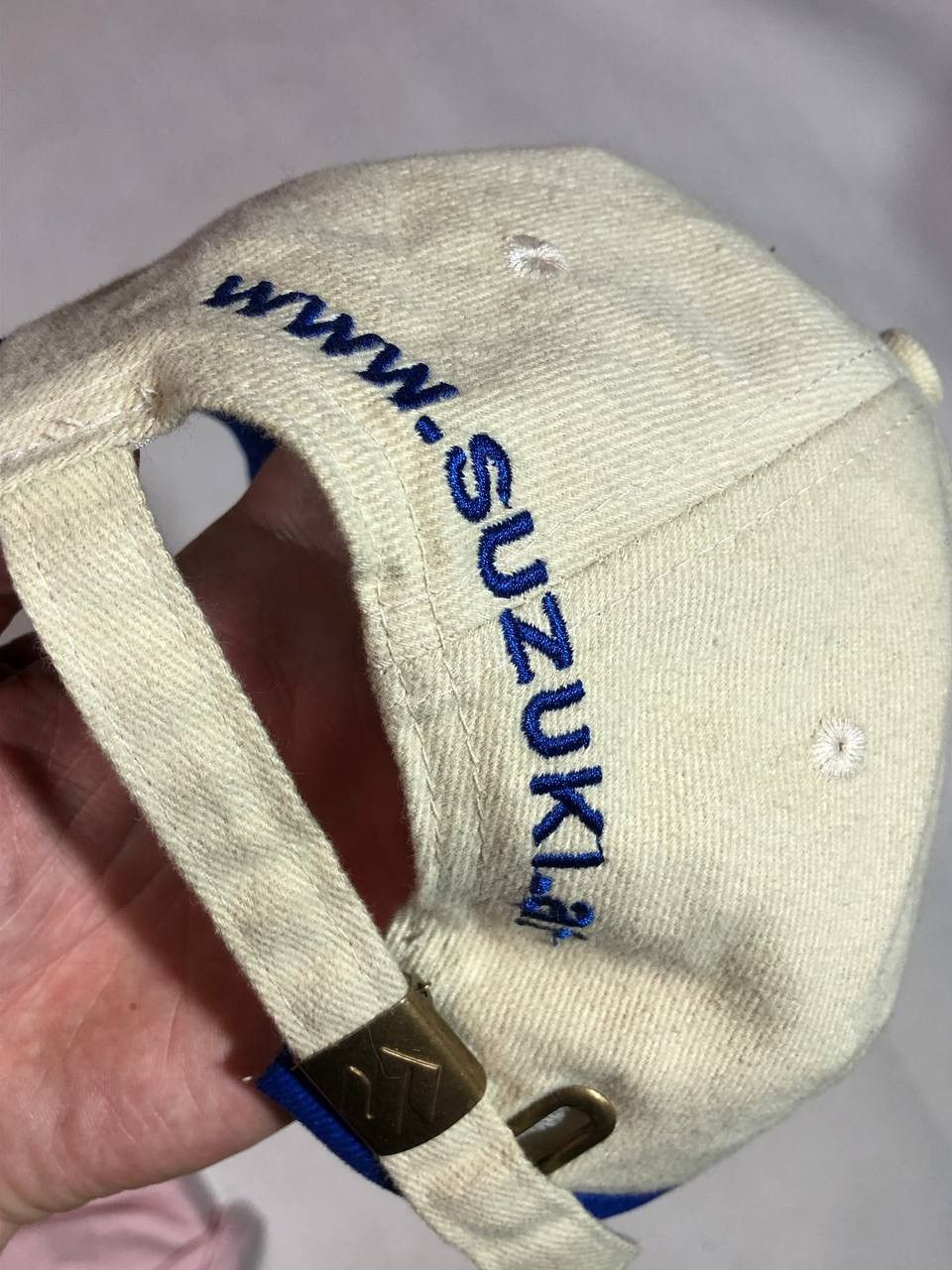 Sports Specialties Suzuki Racing Moto Cap Vintage Size ONE SIZE - 4 Thumbnail