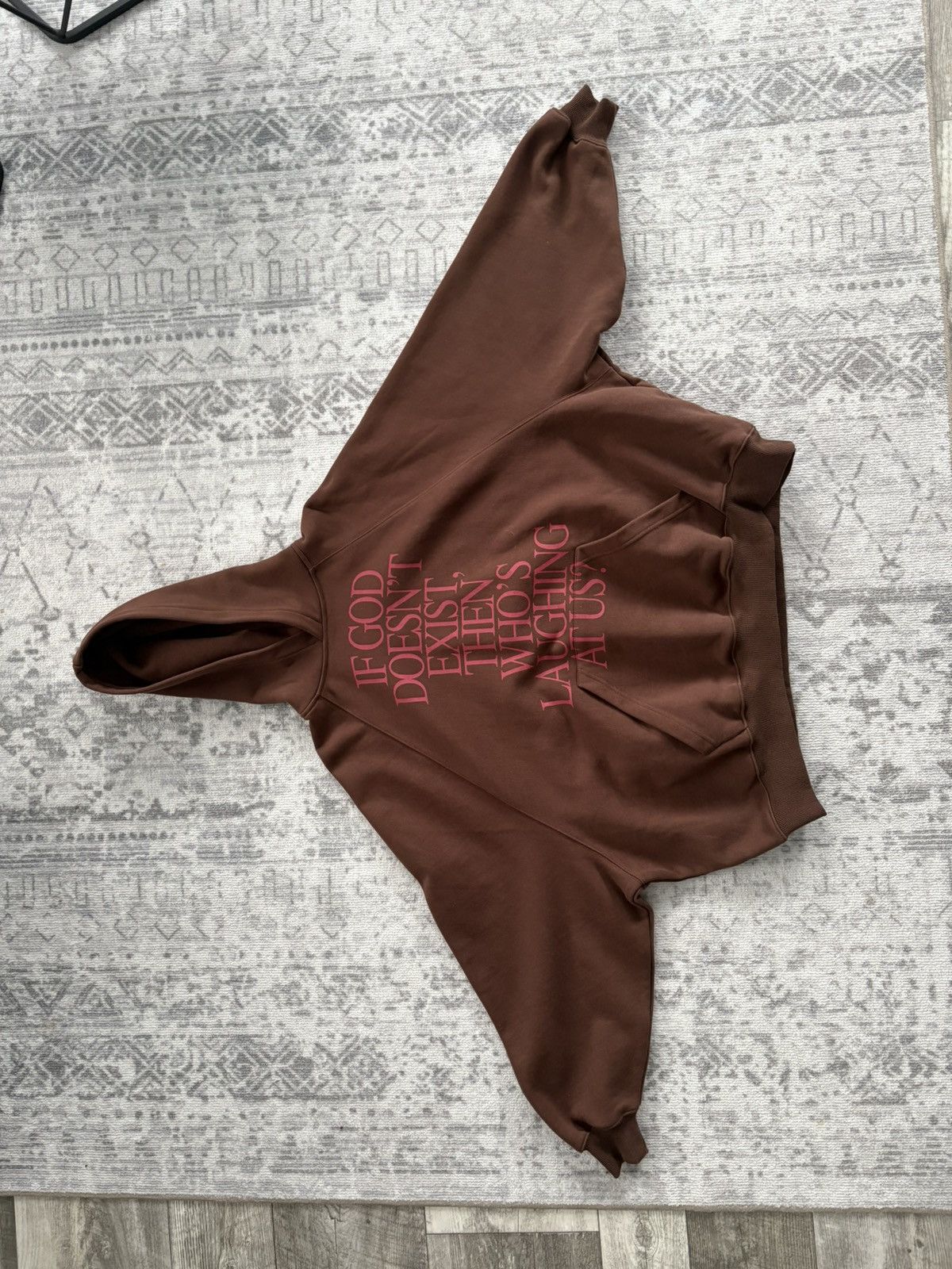 Praying Who’s laughing praying hoodie Size US XL / EU 56 / 4 - 2 Thumbnail