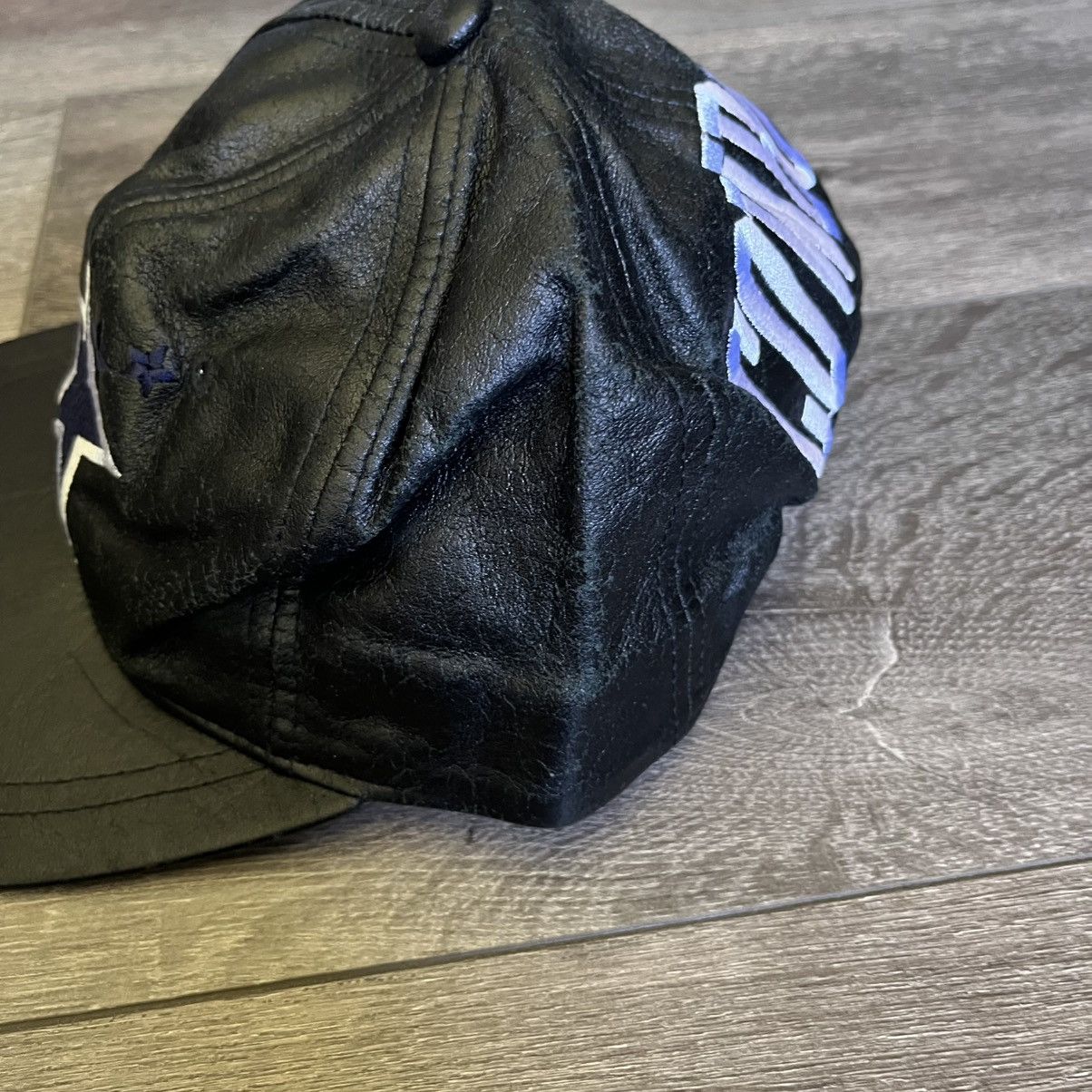 NFL × Vintage Vintage 1990s NFL Dallas Cowboys Pleather Star SnapBack Hat Size ONE SIZE - 6 Thumbnail