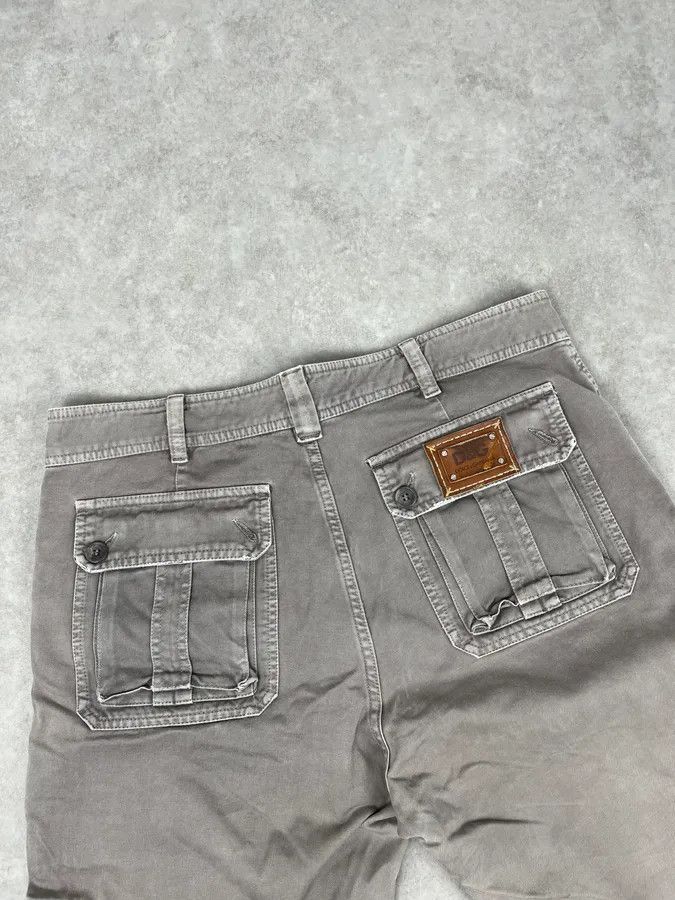 Dolce & Gabbana SS2008 Dolce & Gabbana Multi Pockets Grey Cargo Pants Size US 34 / EU 50 - 8 Thumbnail
