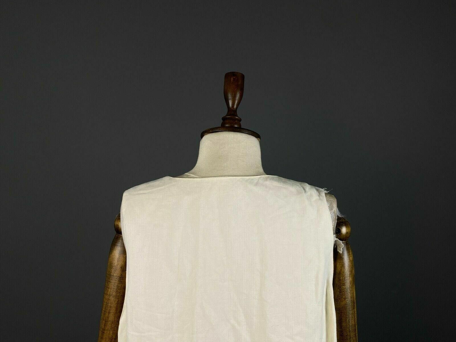 Designer Ladies Sonia Speciale White V-Neck Button Up Dress Size 44 Size M / US 6-8 / IT 42-44 - 6 Thumbnail