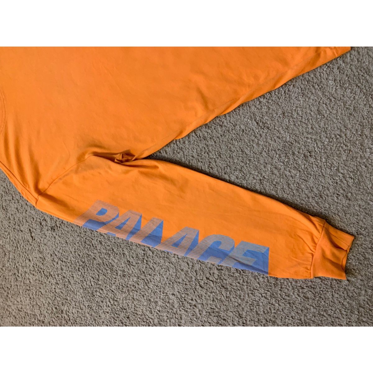 Palace PALACE ORANGE 3-D LOGO LS T-SHIRT Size US M / EU 48-50 / 2 - 16 Thumbnail