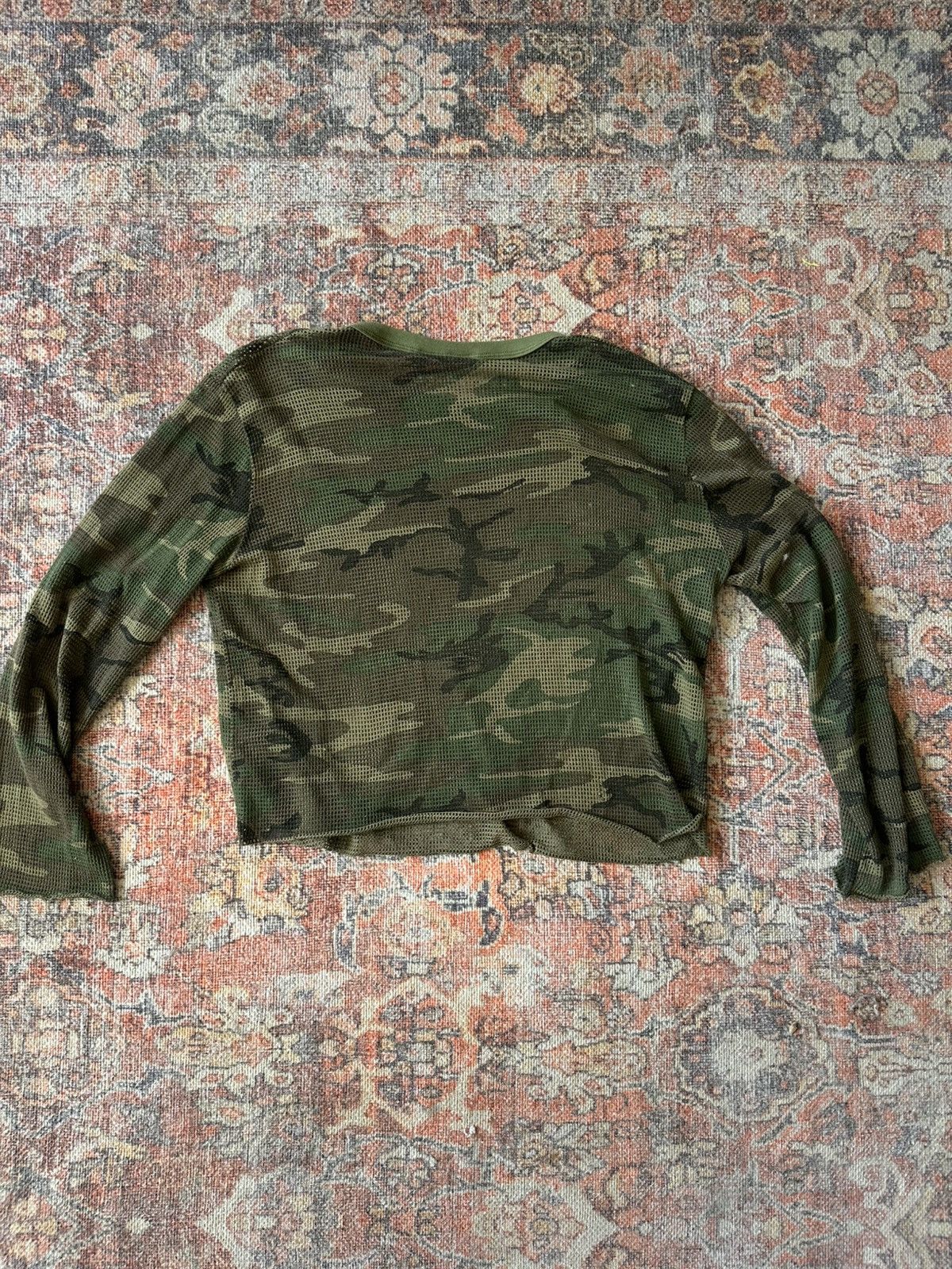 Other Sheer Camo Long Sleeve Top Size US M / EU 48-50 / 2 - 3 Thumbnail