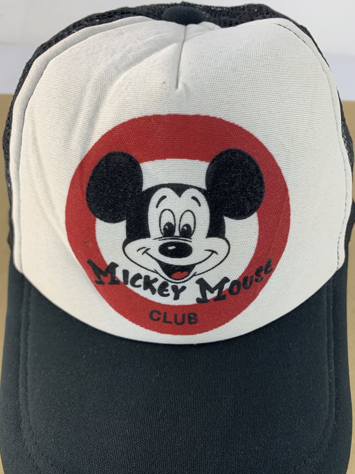 Disney Mickey Mouse Club Trucker Cap Snapback Mesh Big Logo