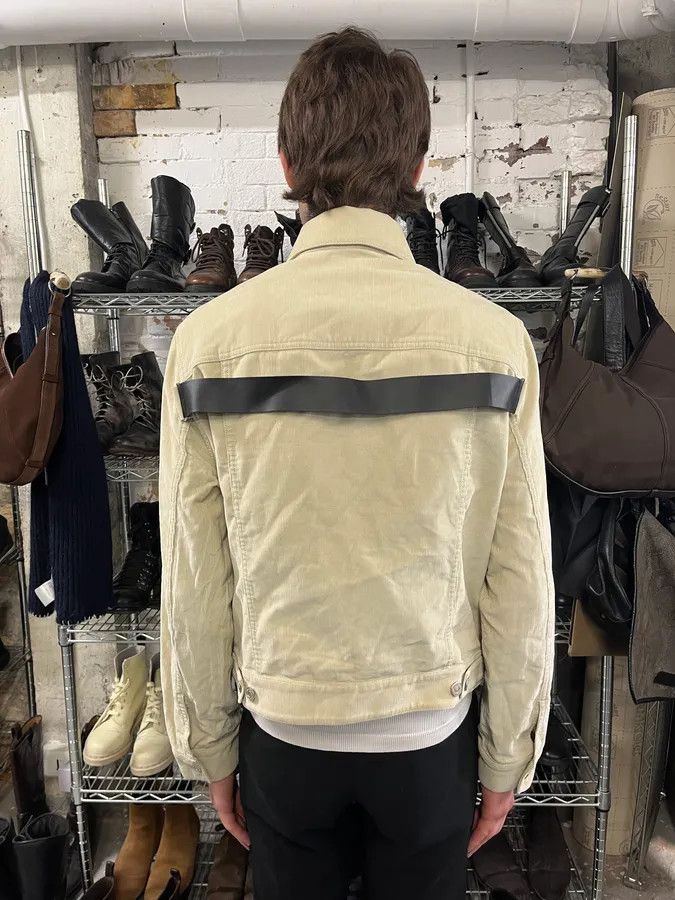 Courreges SS2023 Courreges Beige Velvet Bondage Jacket Size US S / EU 44-46 / 1 - 3 Thumbnail