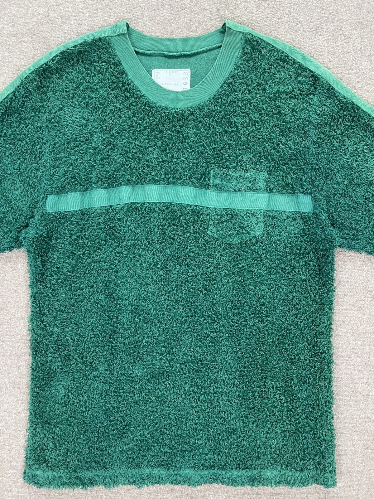 Sacai Sacai Terry Tshirt Size US S / EU 44-46 / 1 - 3 Thumbnail