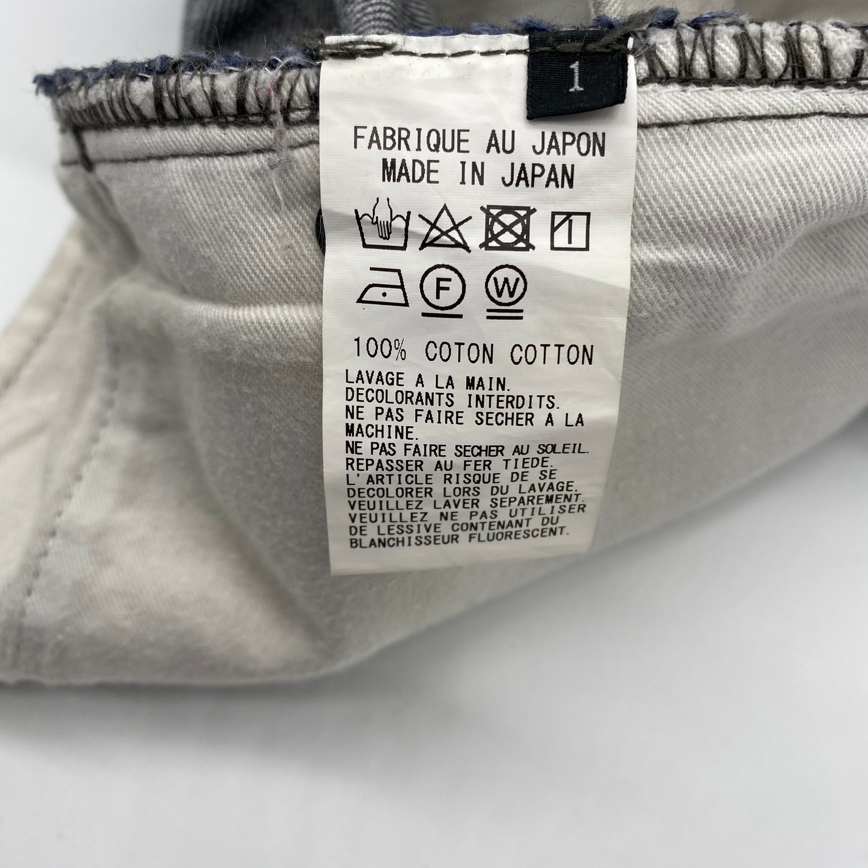 Yohji Yamamoto Yohji Yamamoto Ground Y Denim Pants Size 1 Size US 30 / EU 46 - 5 Thumbnail