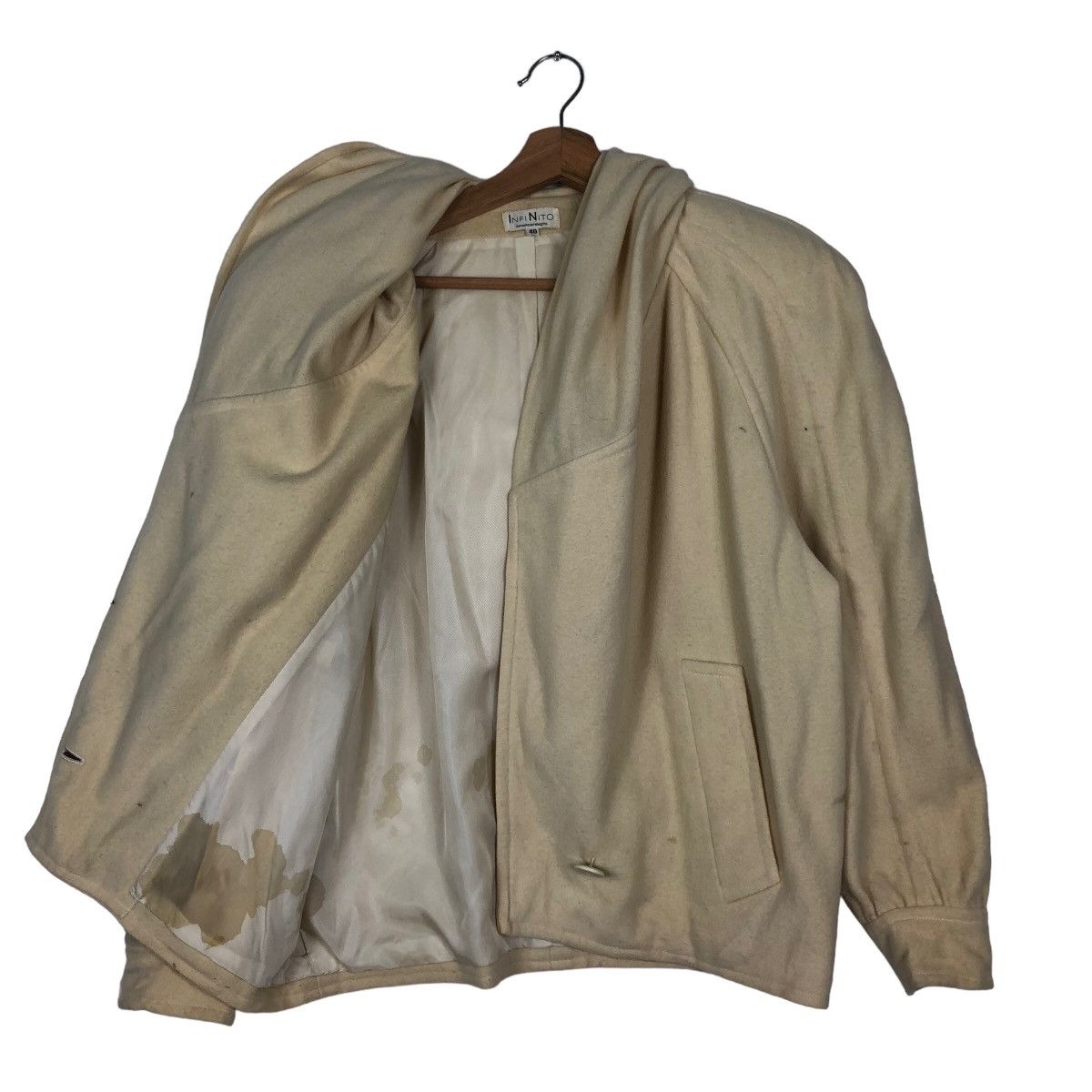 Yohji Yamamoto 🔥90s Oversized Jacket Hoodie Infi Nito Yohji Yamamoto Style Size US M / EU 48-50 / 2 - 9 Thumbnail