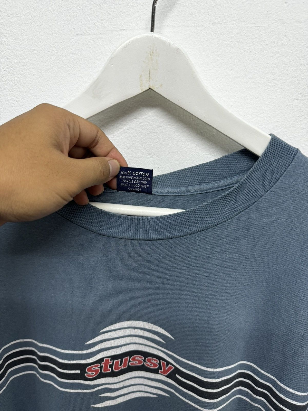 Stussy × Vintage Vintage 90s Stussy centre (Rare) Size US XL / EU 56 / 4 - 5 Thumbnail
