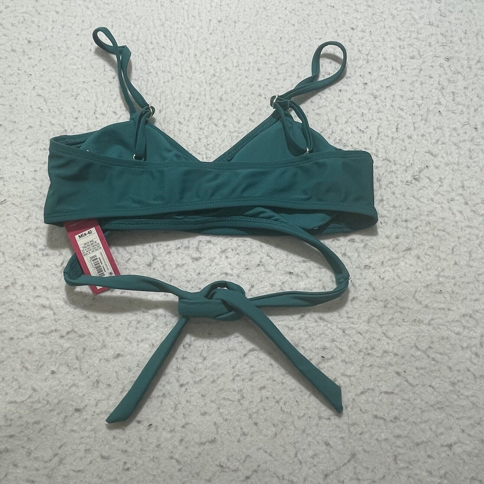 Other Xhilaration Medium (4-6) Teal Green Bralette Wrap Bikini Top Size ONE SIZE - 10 Thumbnail