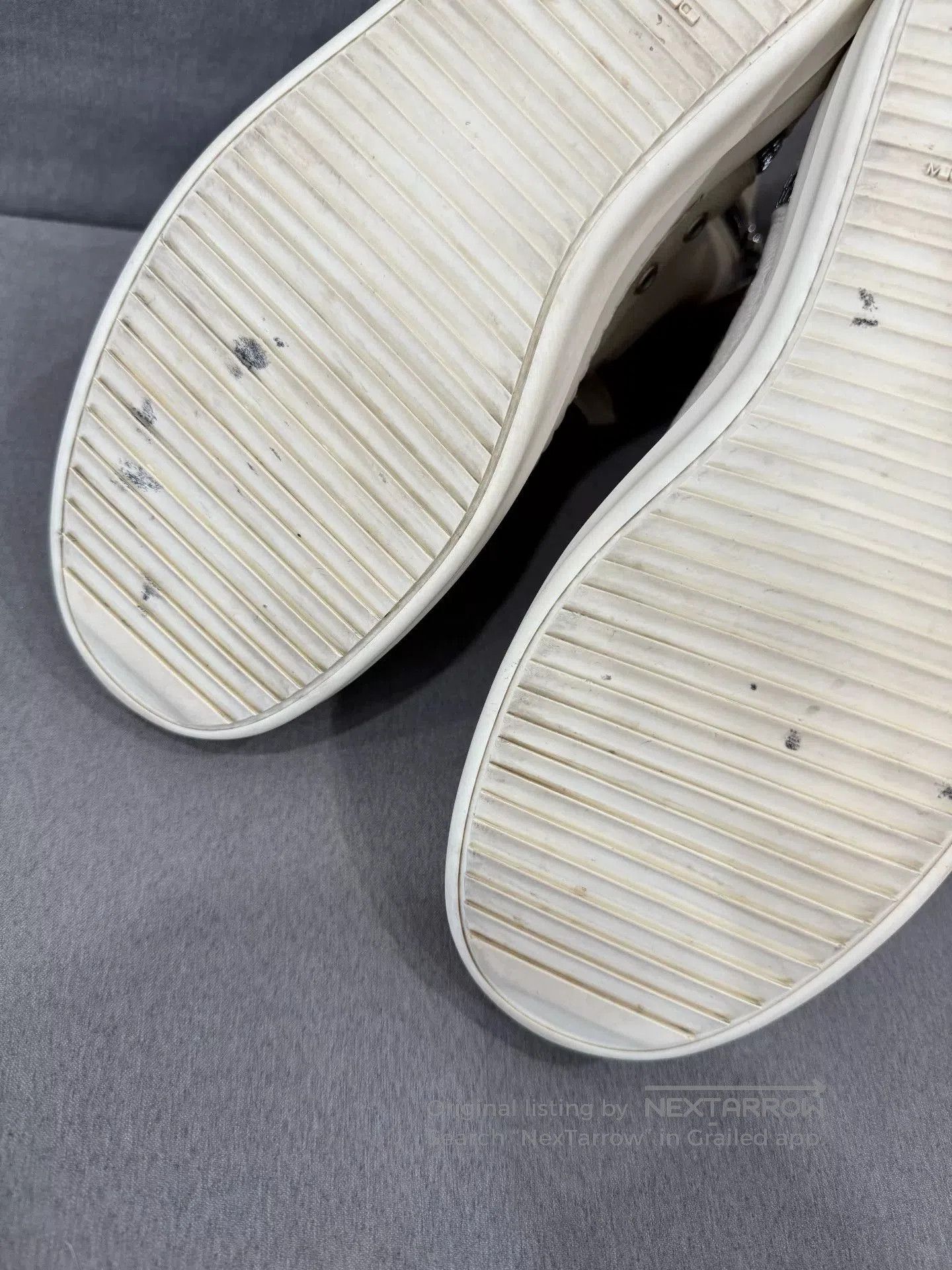 Converse Rick Owens White Canvas High. Size US 9 / EU 42 - 8 Thumbnail