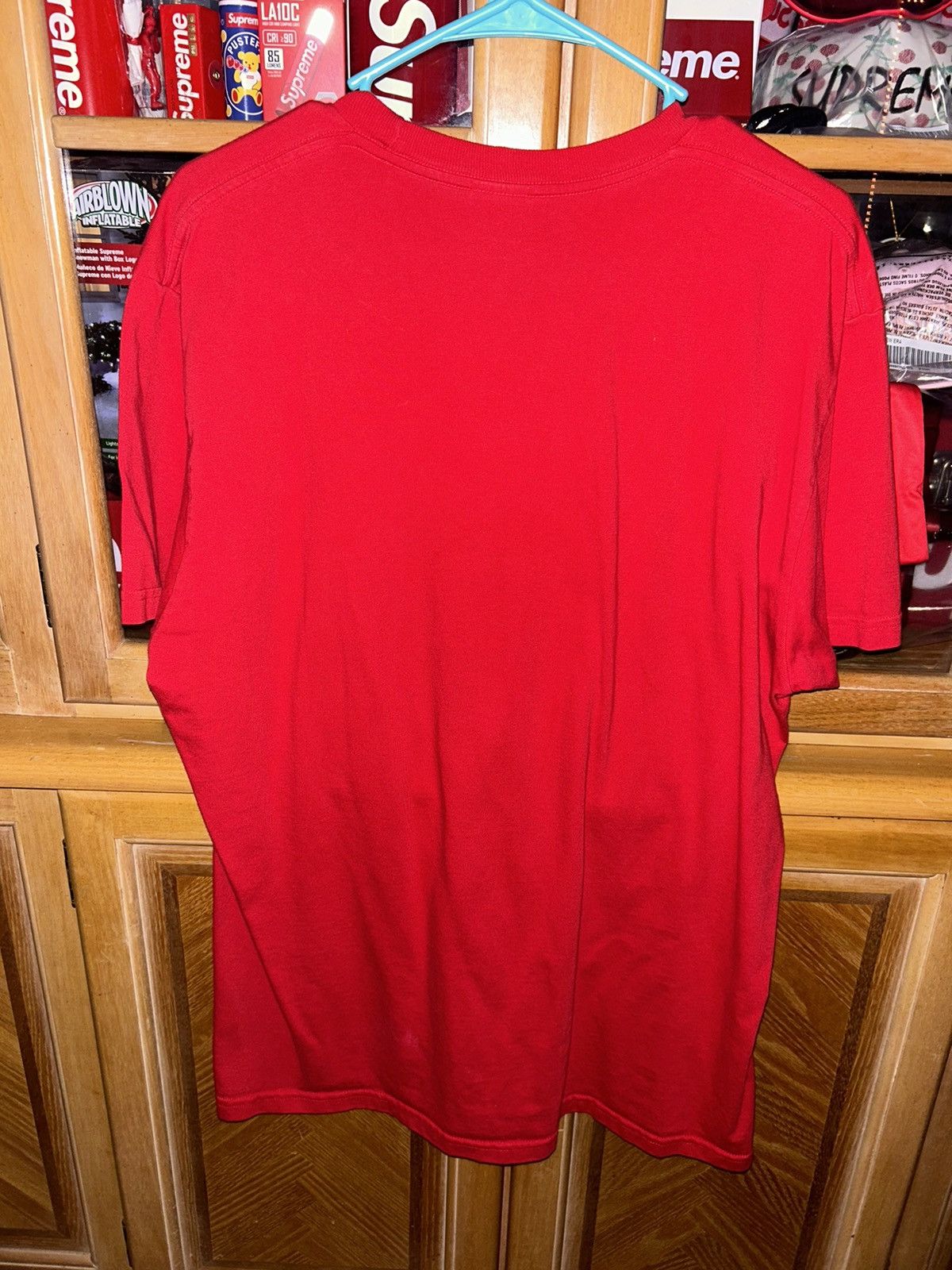 Supreme Supreme TV Tee Red SS18 size Large Size US L / EU 52-54 / 3 - 4 Thumbnail