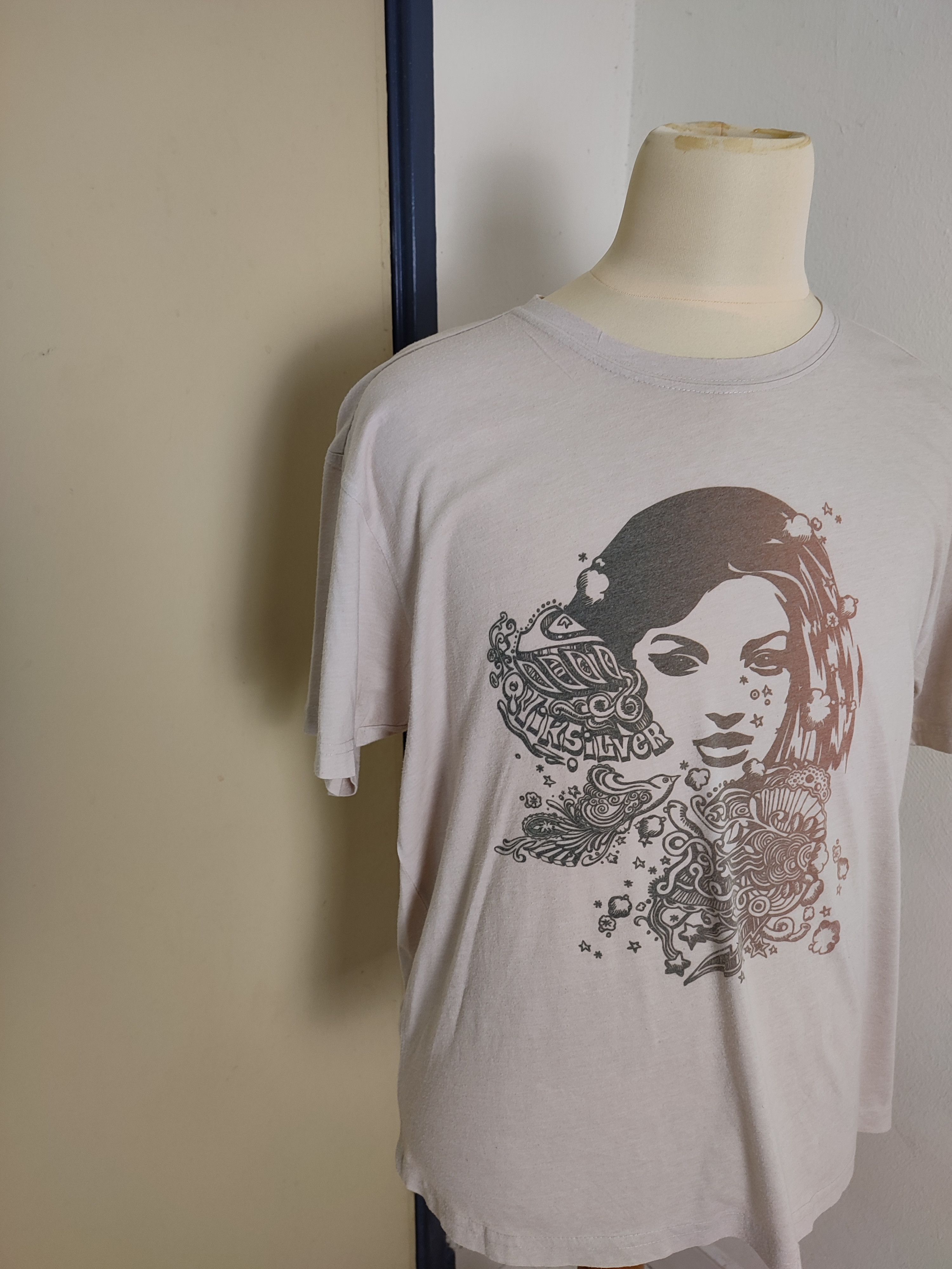 Quicksilver 💥Y2K 💥 HYSTERIC GLAMOUR INSPIRED QUIKSILVER TEE Size US L / EU 52-54 / 3 - 6 Thumbnail