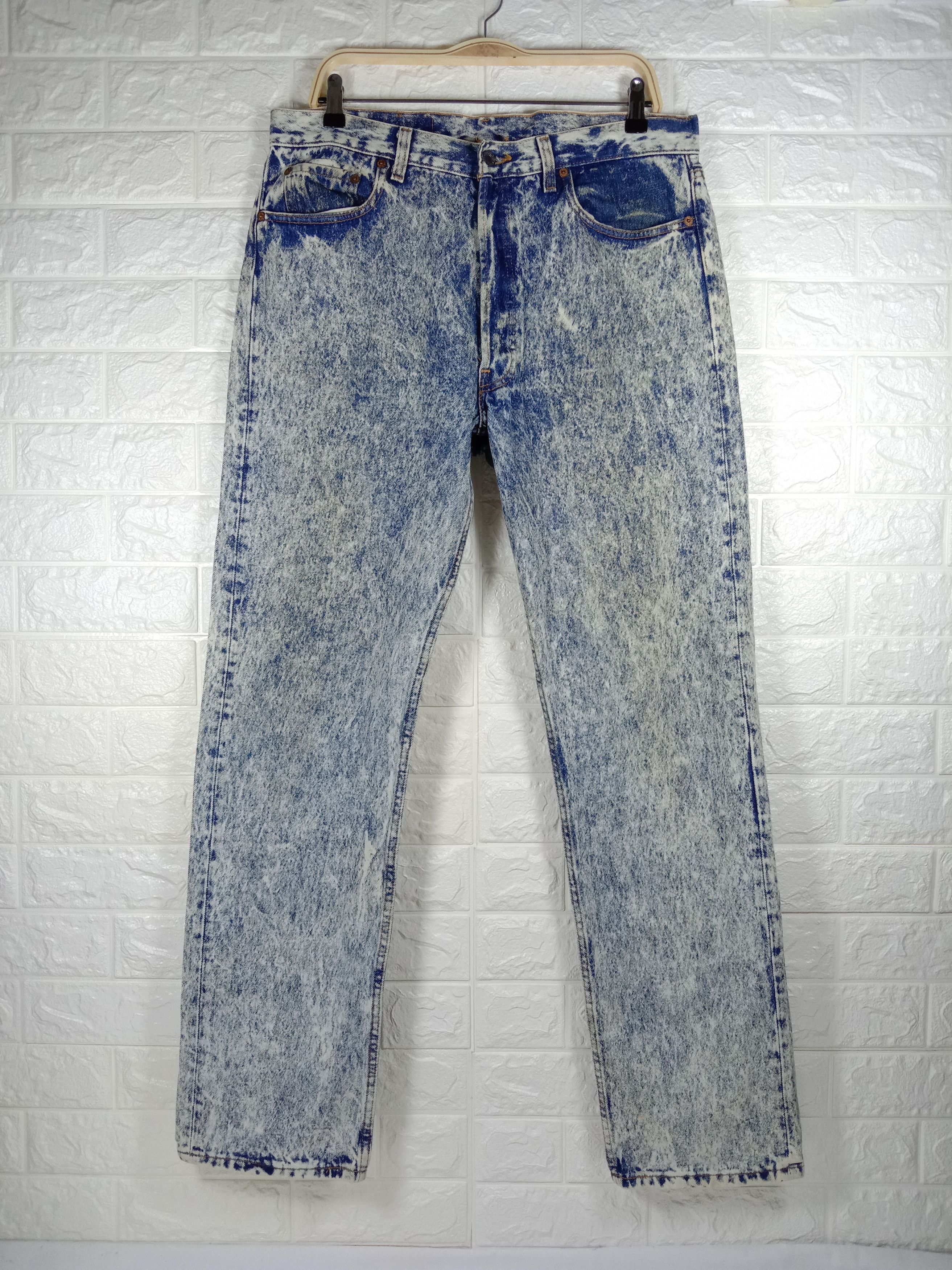 Levi's Vintage Levi’s 501 Acid Wash Jeans Size US 36 / EU 52 - 1 Thumbnail