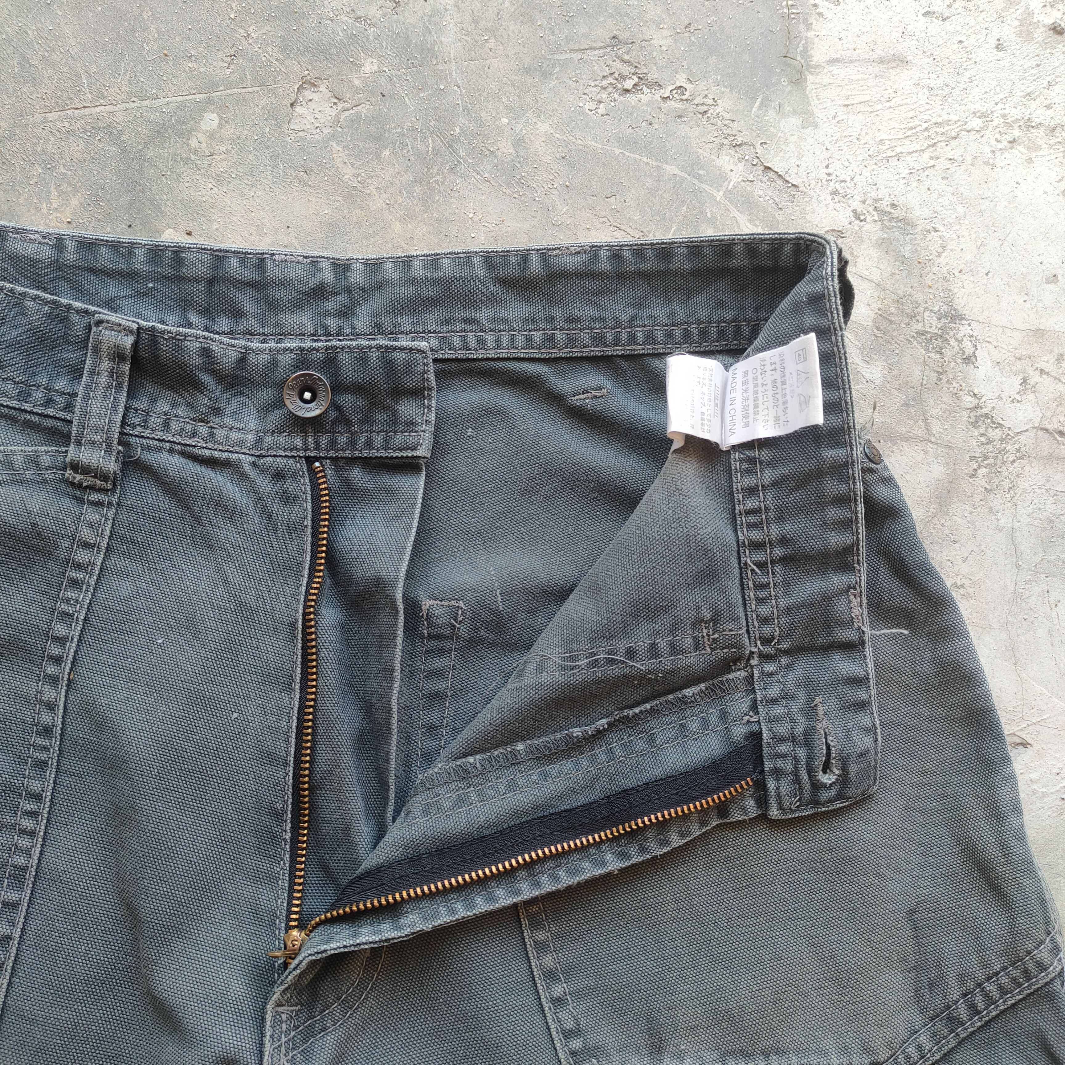 Japanese Brand W30 VINTAGE JAPANESE DISTRESSED FADED CARGO PANTS Size US 30 / EU 46 - 7 Thumbnail