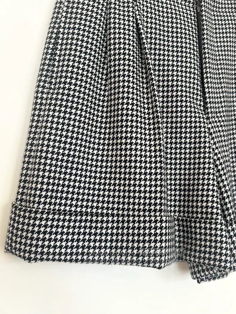 Comme des Garcons Comme des Garcons size S Houndstooth Check Double Layer Sh Size 23" - 4 Thumbnail