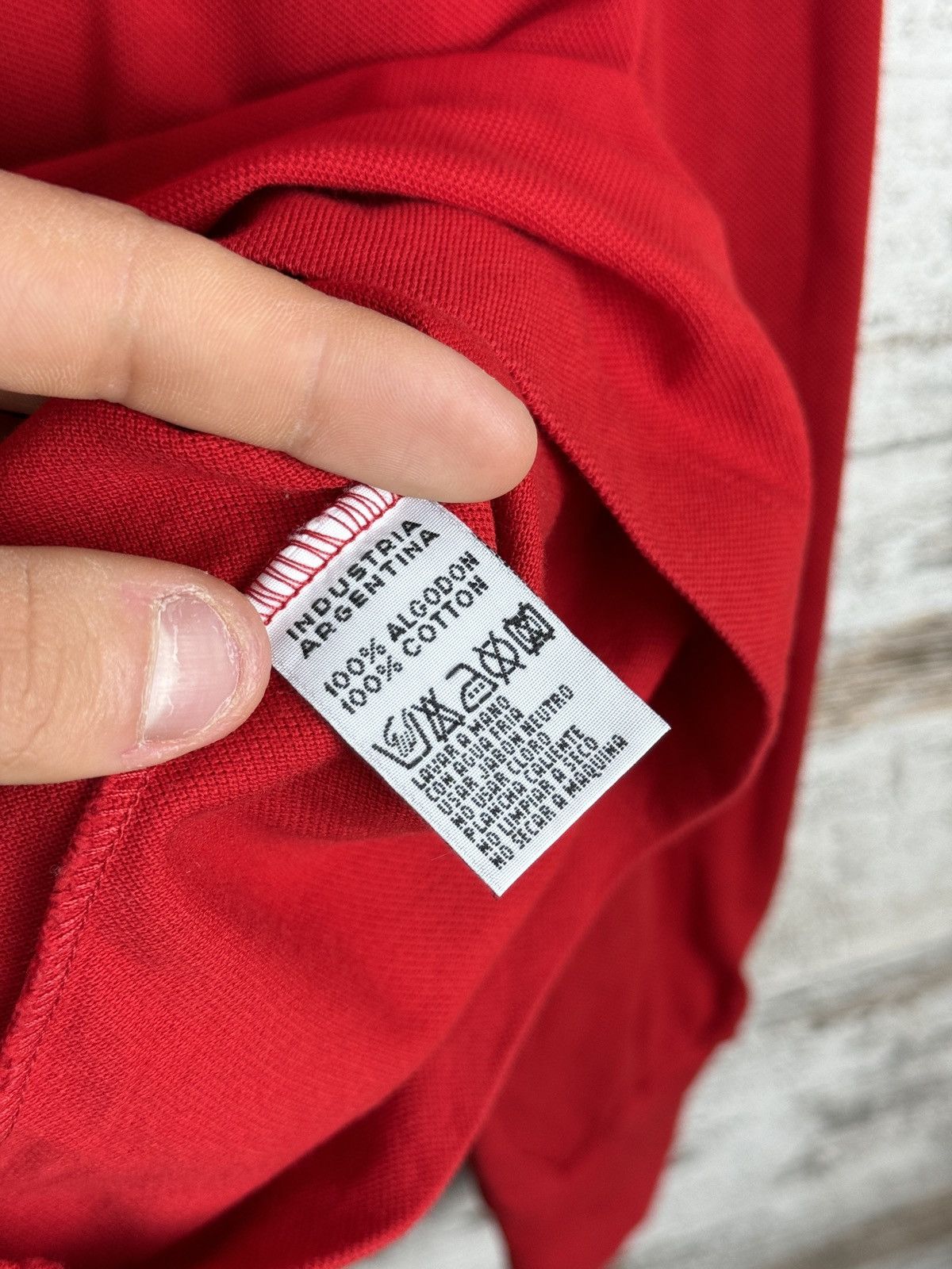 Lacoste × Vintage Mens Vintage Lacoste Longsleeve T-shirt rugby sweatshirt Size US XL / EU 56 / 4 - 7 Thumbnail