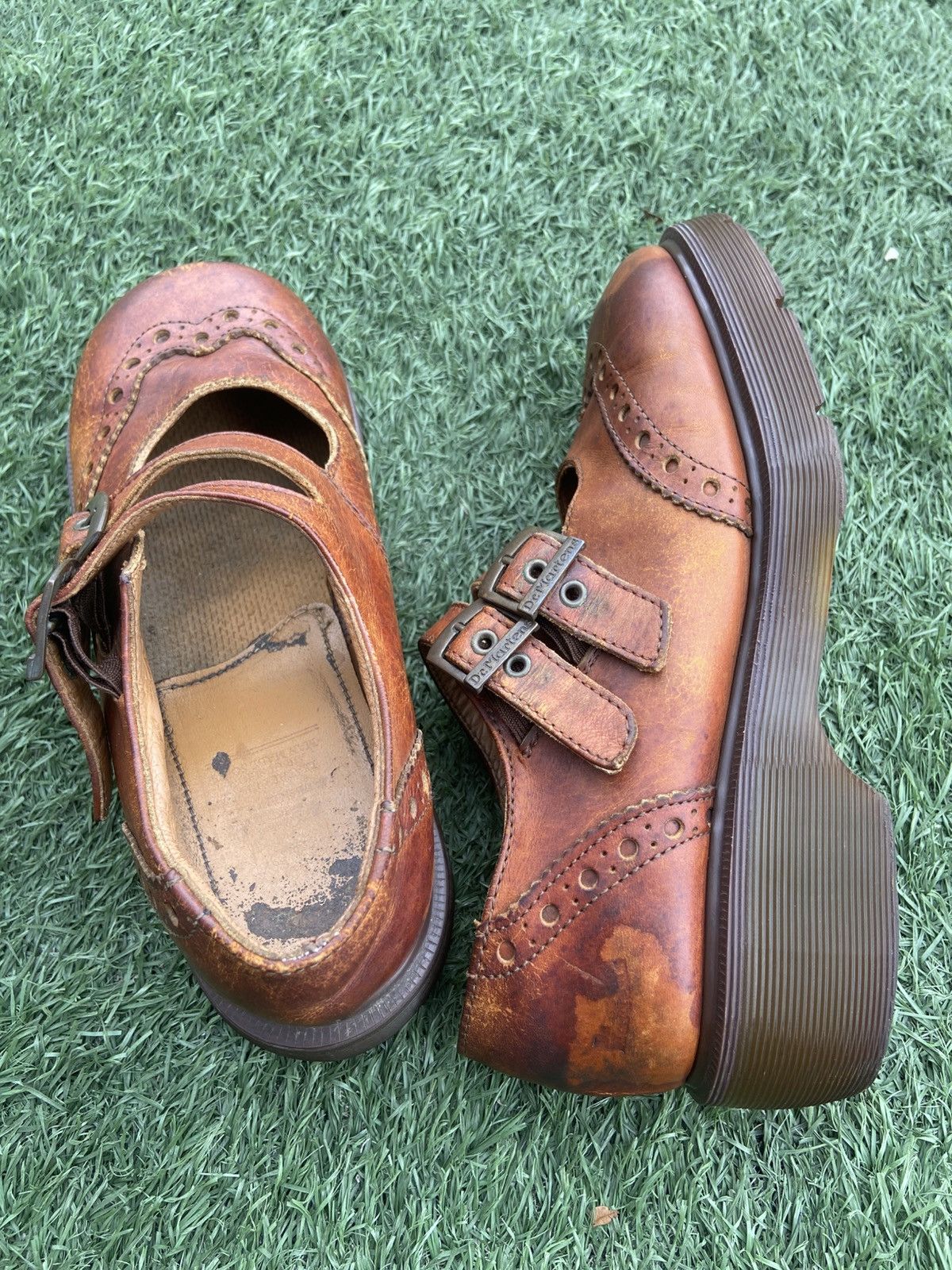 Dr. Martens Dr Martens Double Strap Maryjane Shoes Size 7 Size US 7 / EU 40 - 5 Thumbnail