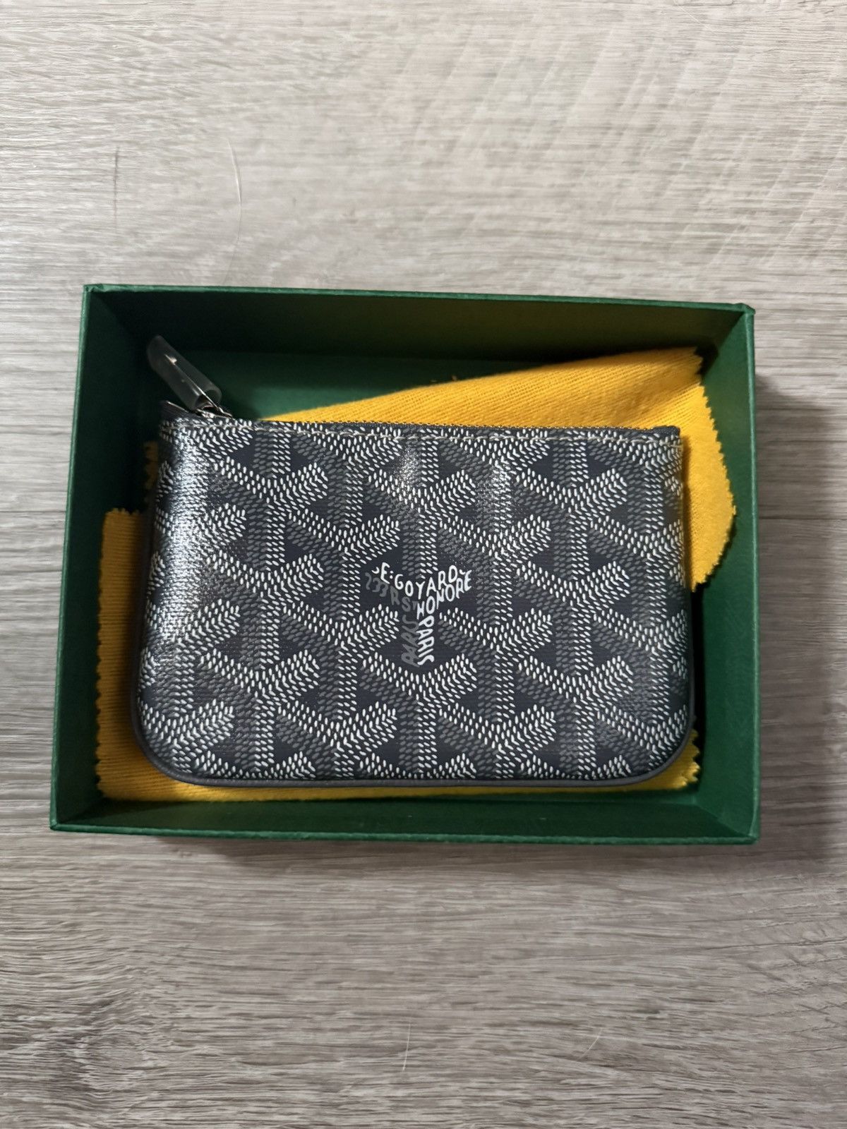 Goyard Goyard Coin Pouch Grey Size ONE SIZE - 1 Thumbnail