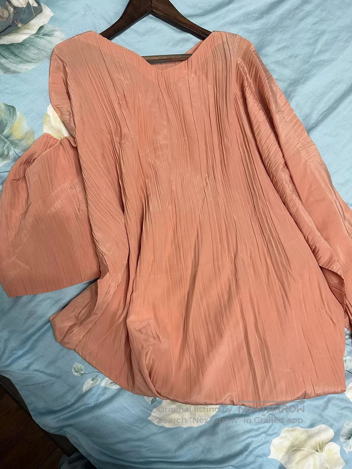 Jil Sander Jil Sander Long Pink Dress Robe. Size L / US 10 / IT 46 - 6 Thumbnail