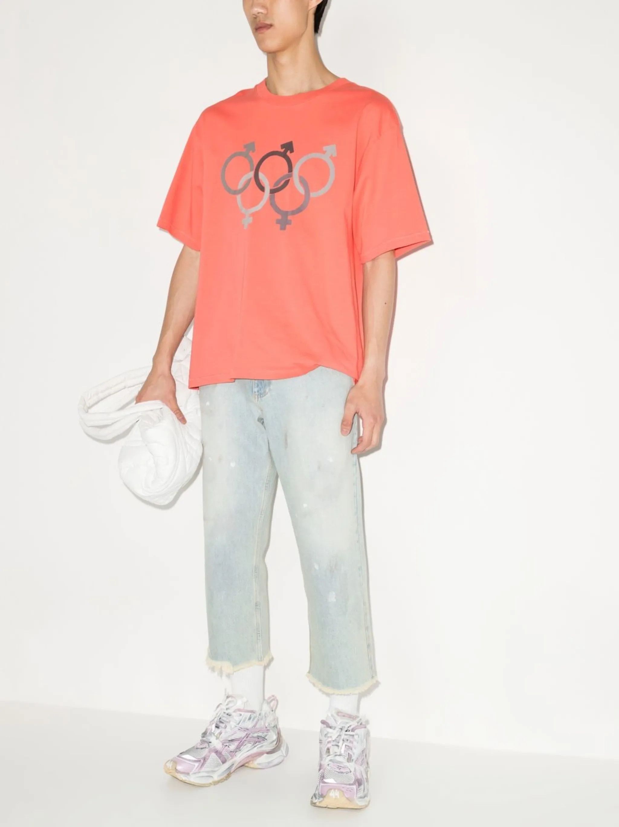 ERL o1y0125 T-Shirt in Pink Size US S / EU 44-46 / 1 - 3 Thumbnail
