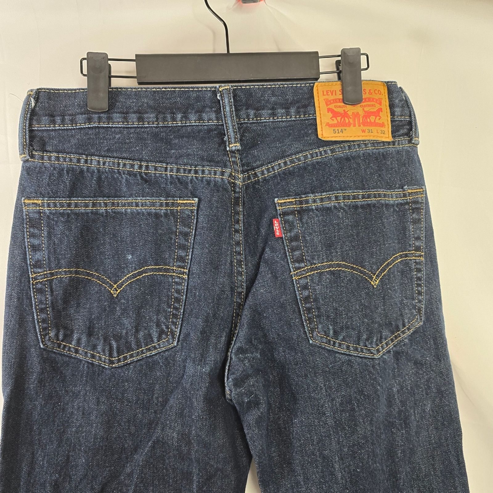 Levi's Levi's 514 Straight Blue Denim Jeans W31 L32 Actual L30 NWT Size US 31 - 7 Thumbnail