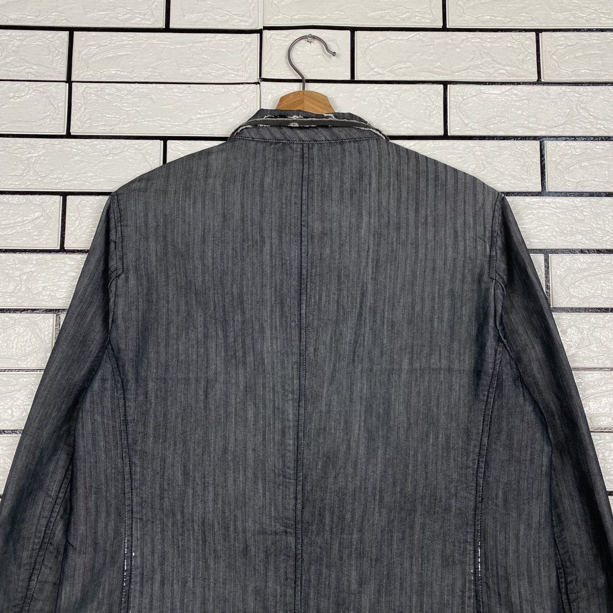 Japanese Brand 📌Vintage Hickory Chore Striped Jacket Otarie Issey Miyake Size US L / EU 52-54 / 3 - 10 Thumbnail