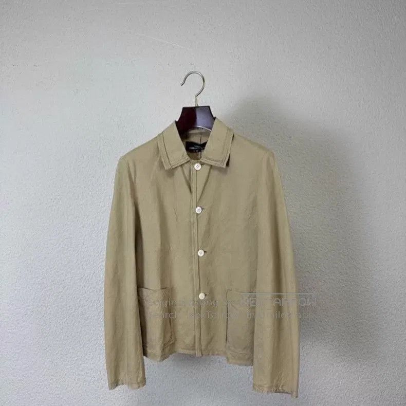 Comme des Garcons Comme Des Garcons Short cropped jacket, beige lightweight Size M / US 6-8 / IT 42-44 - 2 Thumbnail